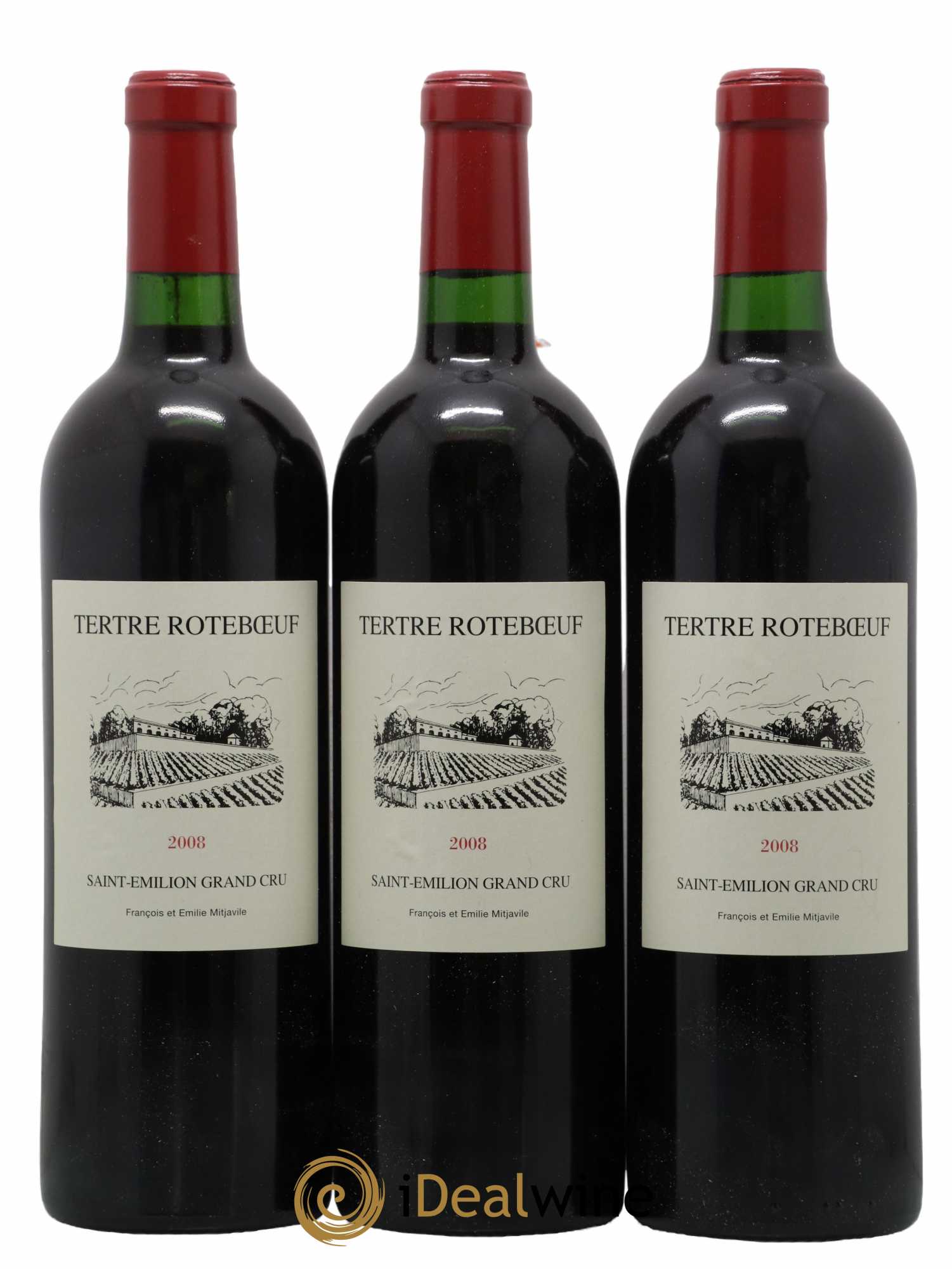 Château Tertre Roteboeuf 2008 - Posten von 6 Flaschen - 2