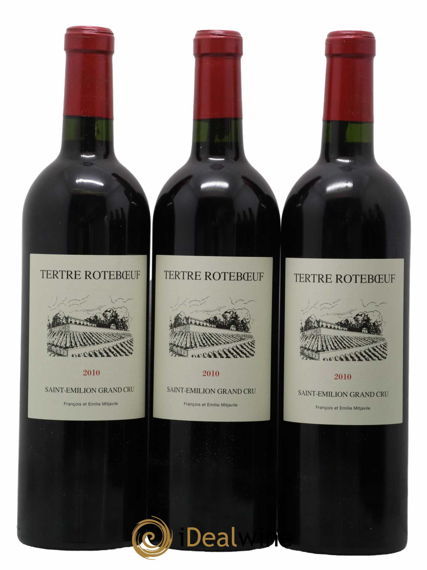 Château Tertre Roteboeuf 2010 - Lot de 6 bouteilles - 1