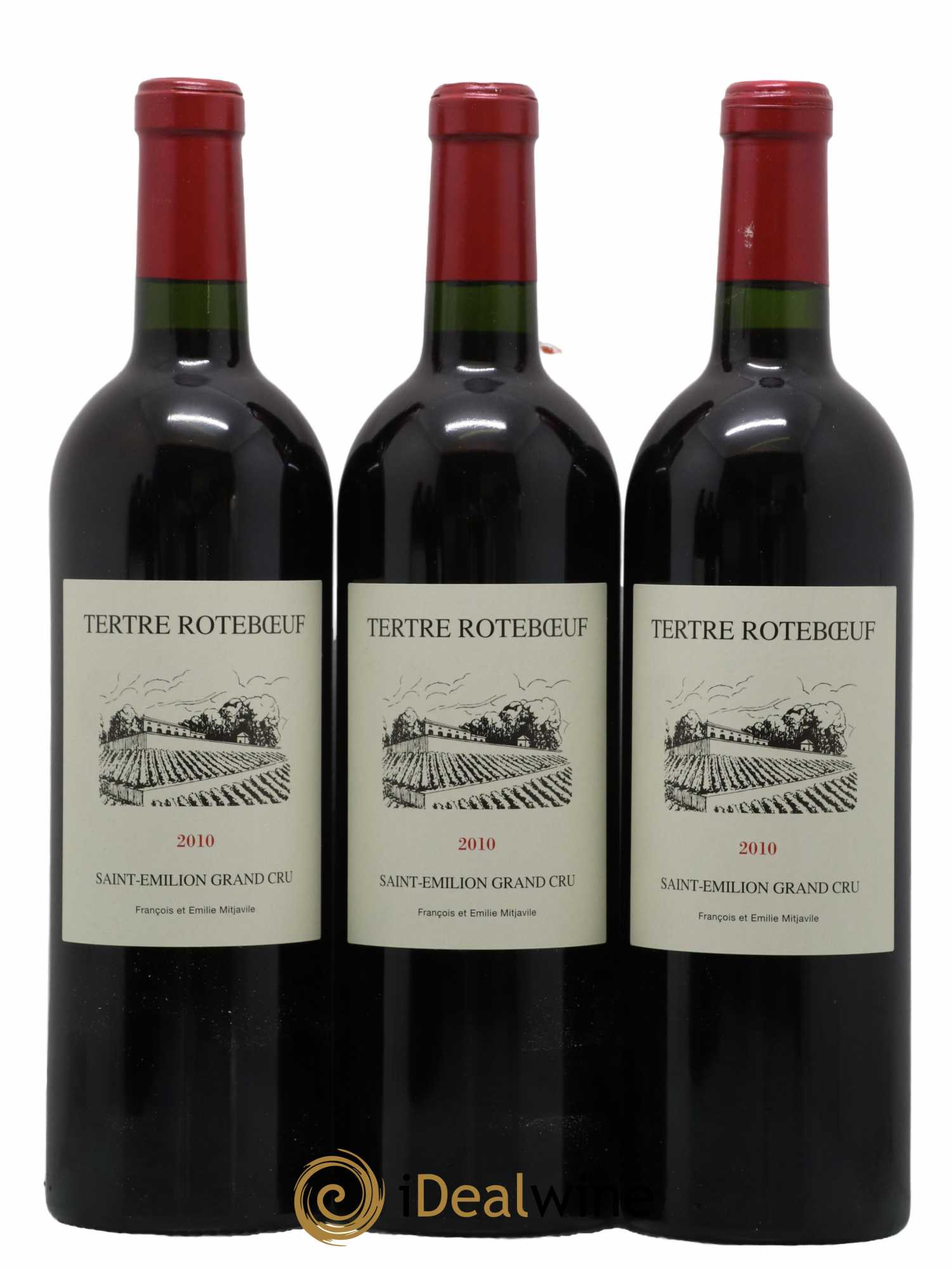 Château Tertre Roteboeuf 2010 - Lot de 6 bouteilles - 2