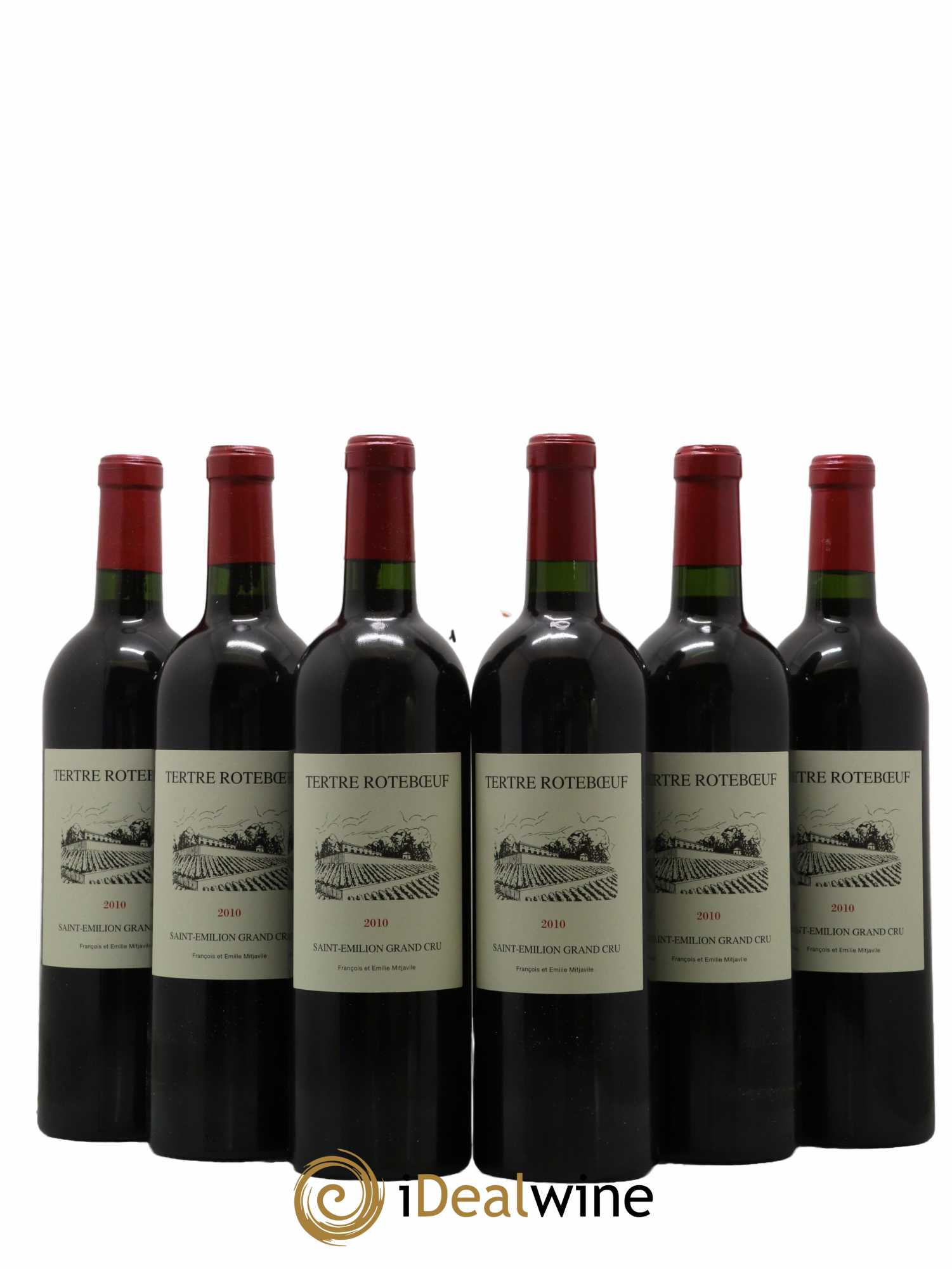 Château Tertre Roteboeuf 2010 - Lot de 6 bouteilles - 0