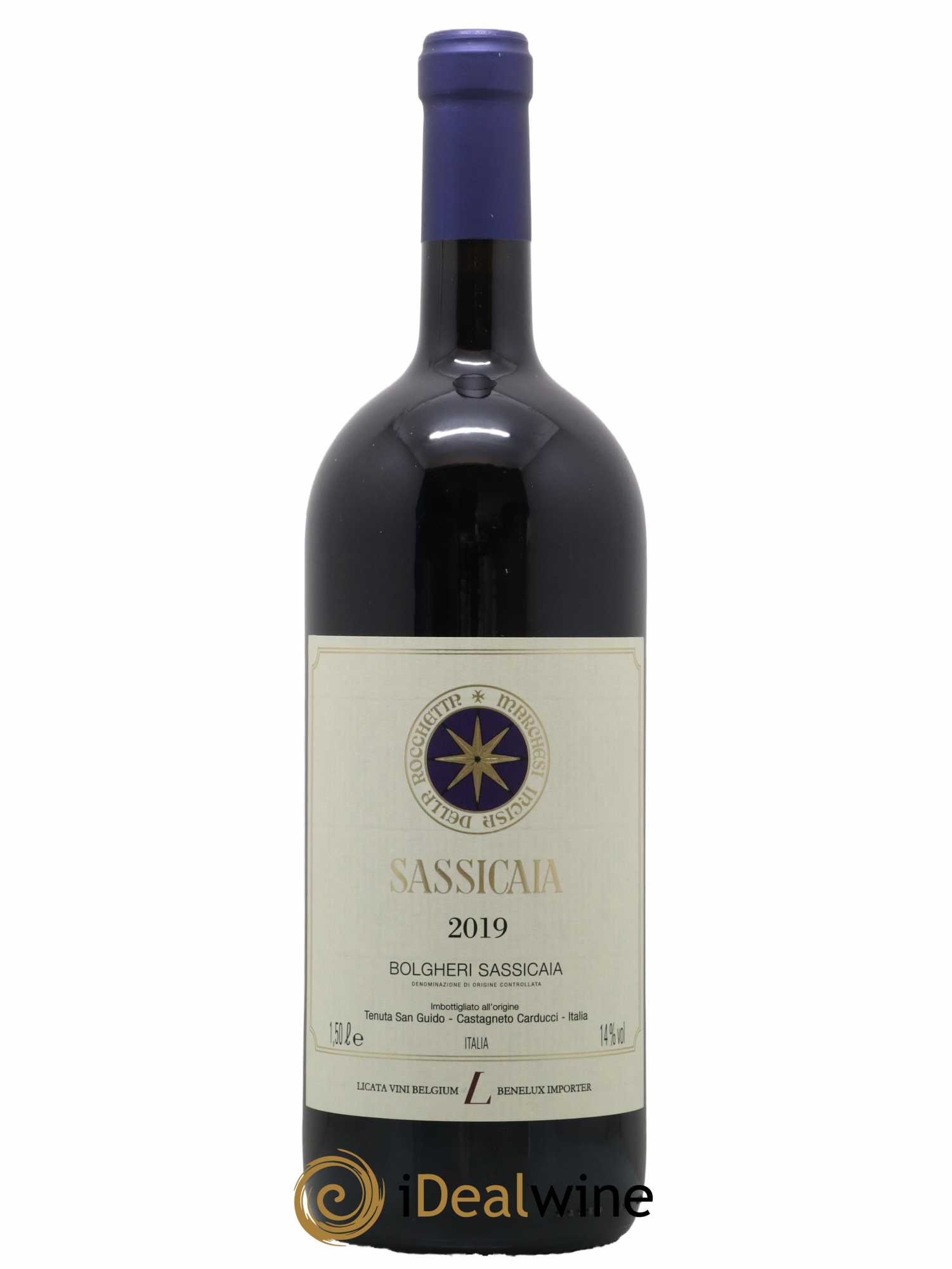 Bolgheri DOC Sassicaia Tenuta San Guido 2019 - Lot de 1 magnum - 1