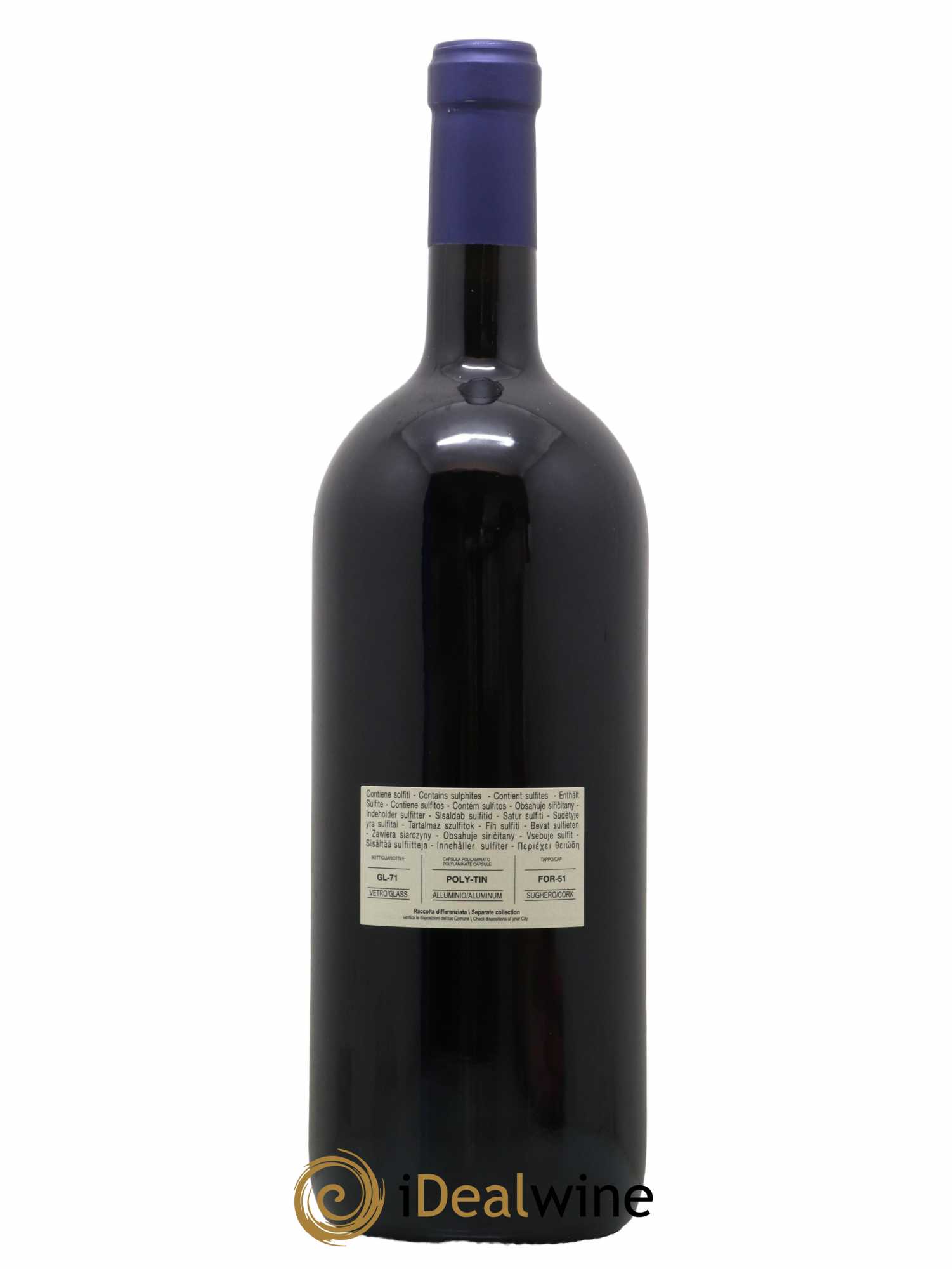 Bolgheri DOC Sassicaia Tenuta San Guido 2019 - Lot de 1 magnum - 2
