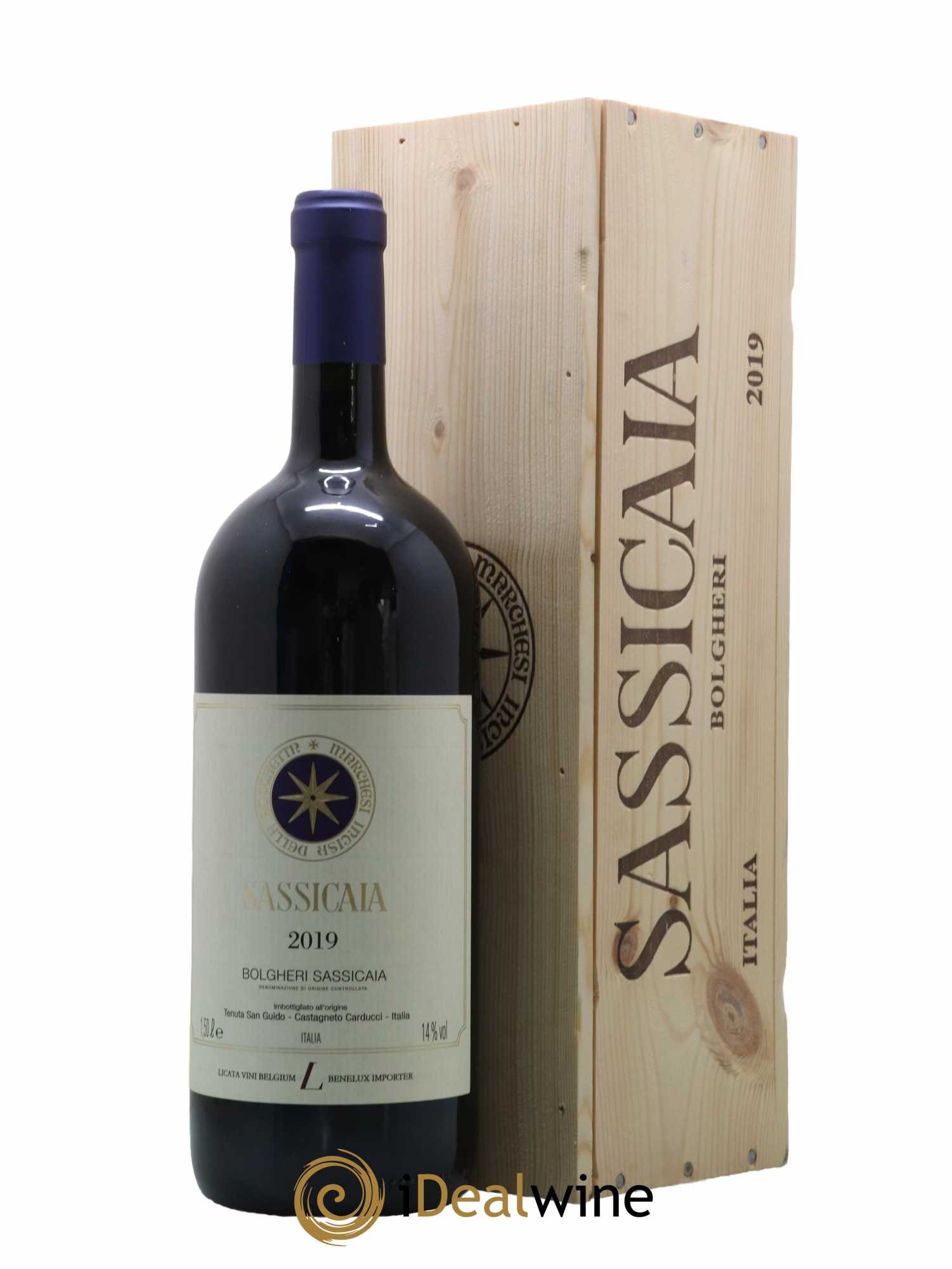 Bolgheri DOC Sassicaia Tenuta San Guido 2019 - Lot de 1 magnum - 0
