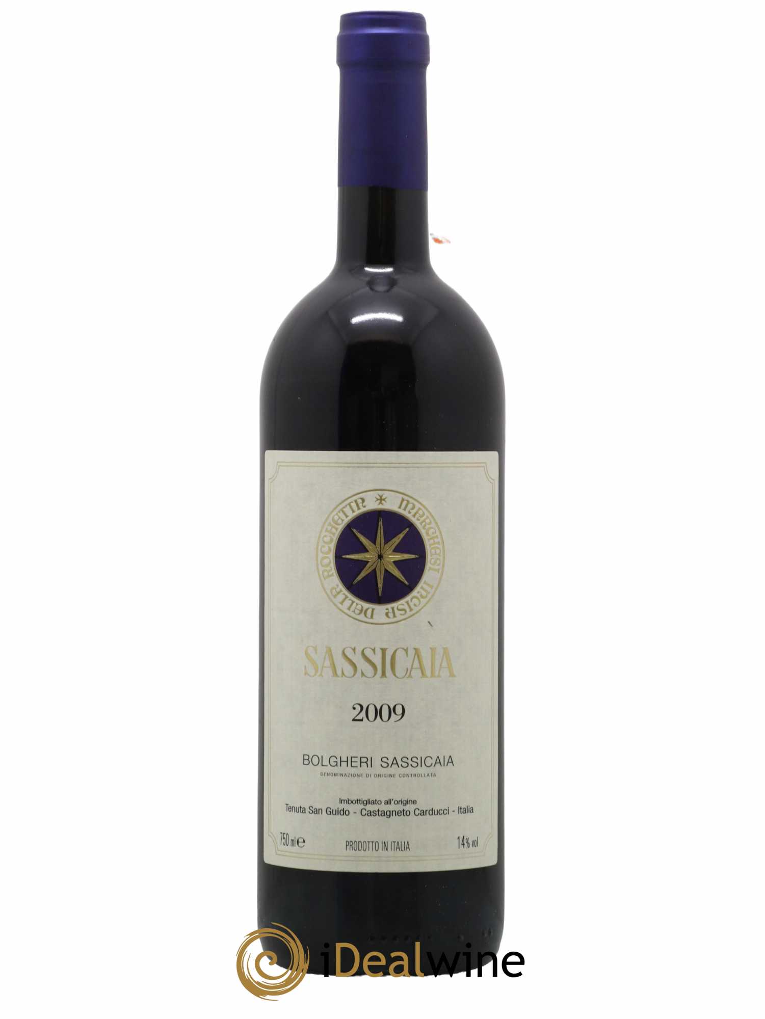 Bolgheri DOC Sassicaia Tenuta San Guido 2009 - Lot de 1 bouteille - 0
