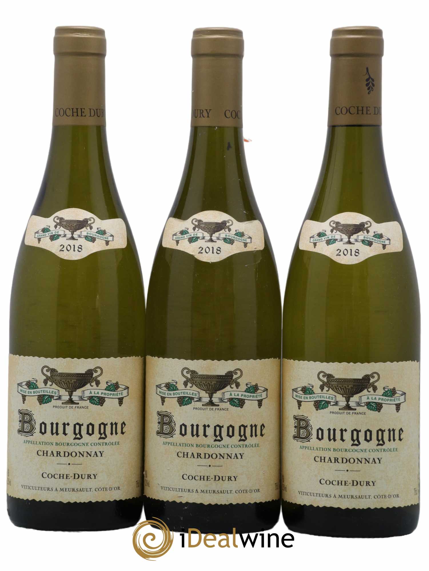 Bourgogne Coche Dury (Domaine) 2018 - Lot de 3 bouteilles - 0