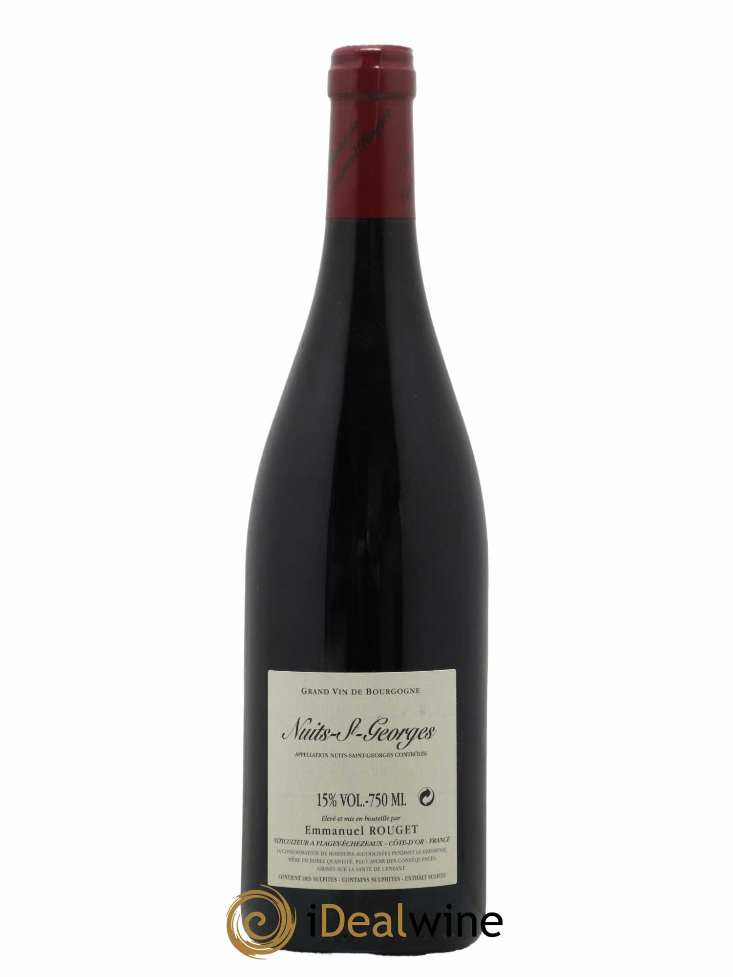 Nuits-Saint-Georges Emmanuel Rouget 2019 - Lot de 1 bouteille - 1