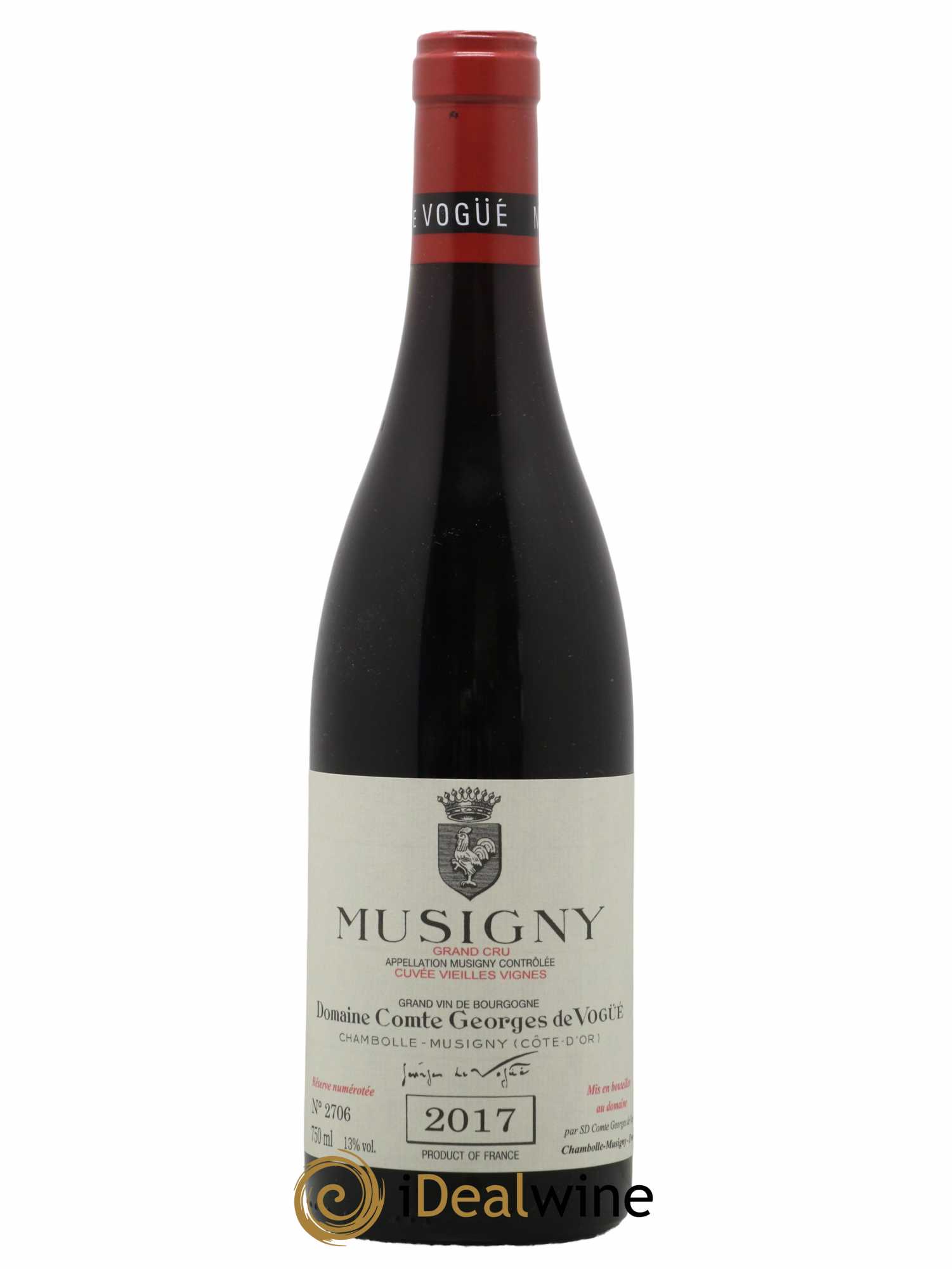 Musigny Grand Cru Cuvée Vieilles Vignes Comte Georges de Vogüé 2017 - Lot de 1 bouteille - 0