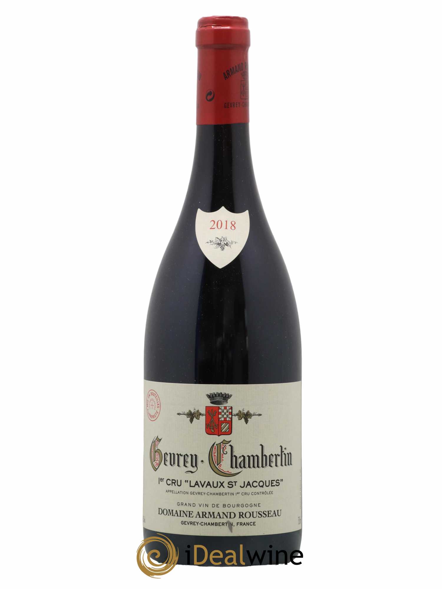 Gevrey-Chambertin 1er Cru Lavaux Saint Jacques Armand Rousseau (Domaine) 2018 - Lot de 1 bouteille - 0