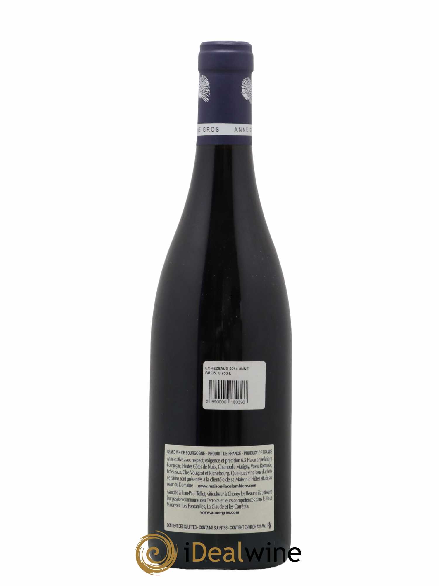 Echezeaux Grand Cru Les Loachausses Anne Gros 2014 - Lot de 1 bouteille - 1