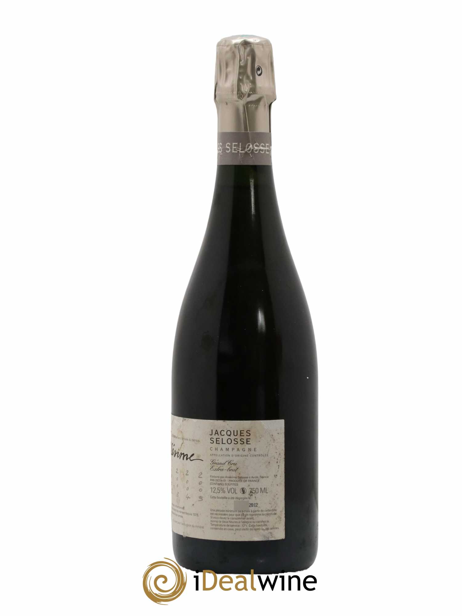 Blanc de Blancs Grand Cru Extra-Brut Jacques Selosse 2002 - Lot de 1 bouteille - 1