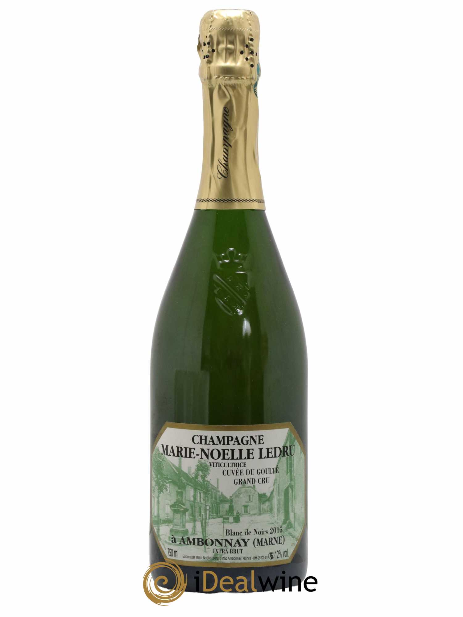 Cuvée du Goulté Blanc de Noirs Marie-Noëlle Ledru 2015 - Lot de 1 bouteille - 0