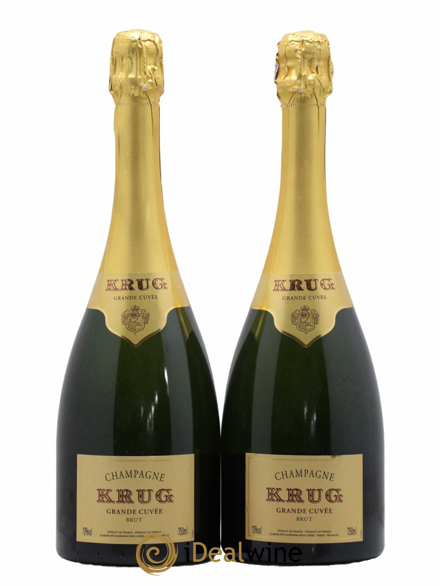 Grande Cuvée Brut Krug - Lot de 2 bouteilles - 0