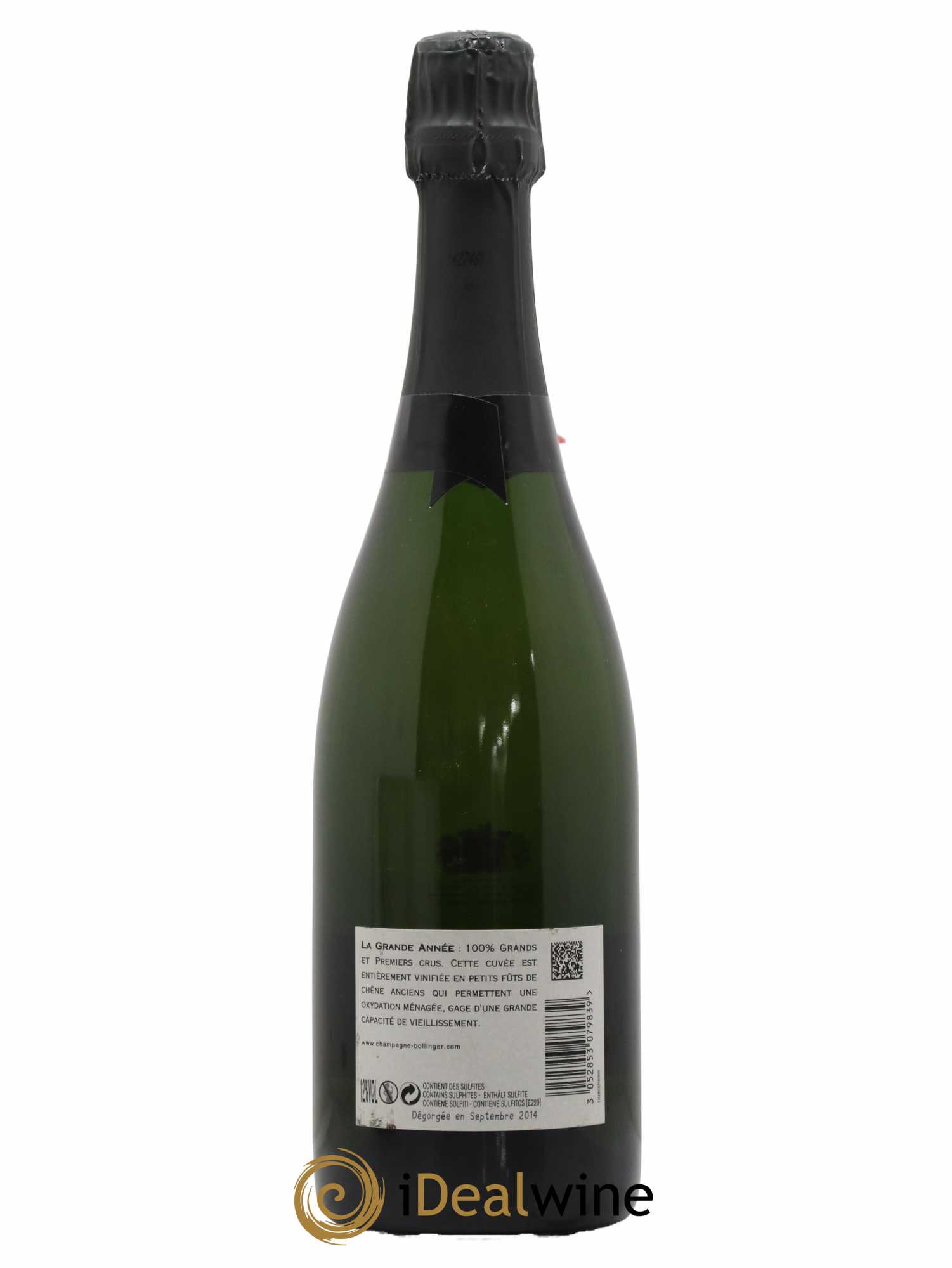 La Grande Année Brut Bollinger 2004 - Lot de 1 bouteille - 1