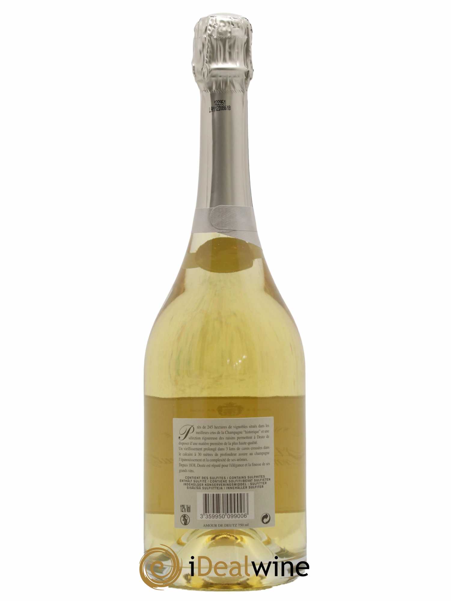Amour de Deutz Brut Deutz 2008 - Lot de 1 bouteille - 1