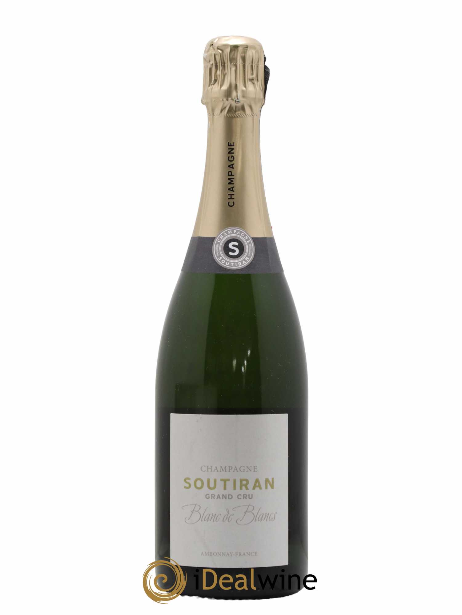 Champagne Grand Cru Blanc de blancs Soutiran Ambonay 2010 - Posten von 1 Flasche - 0