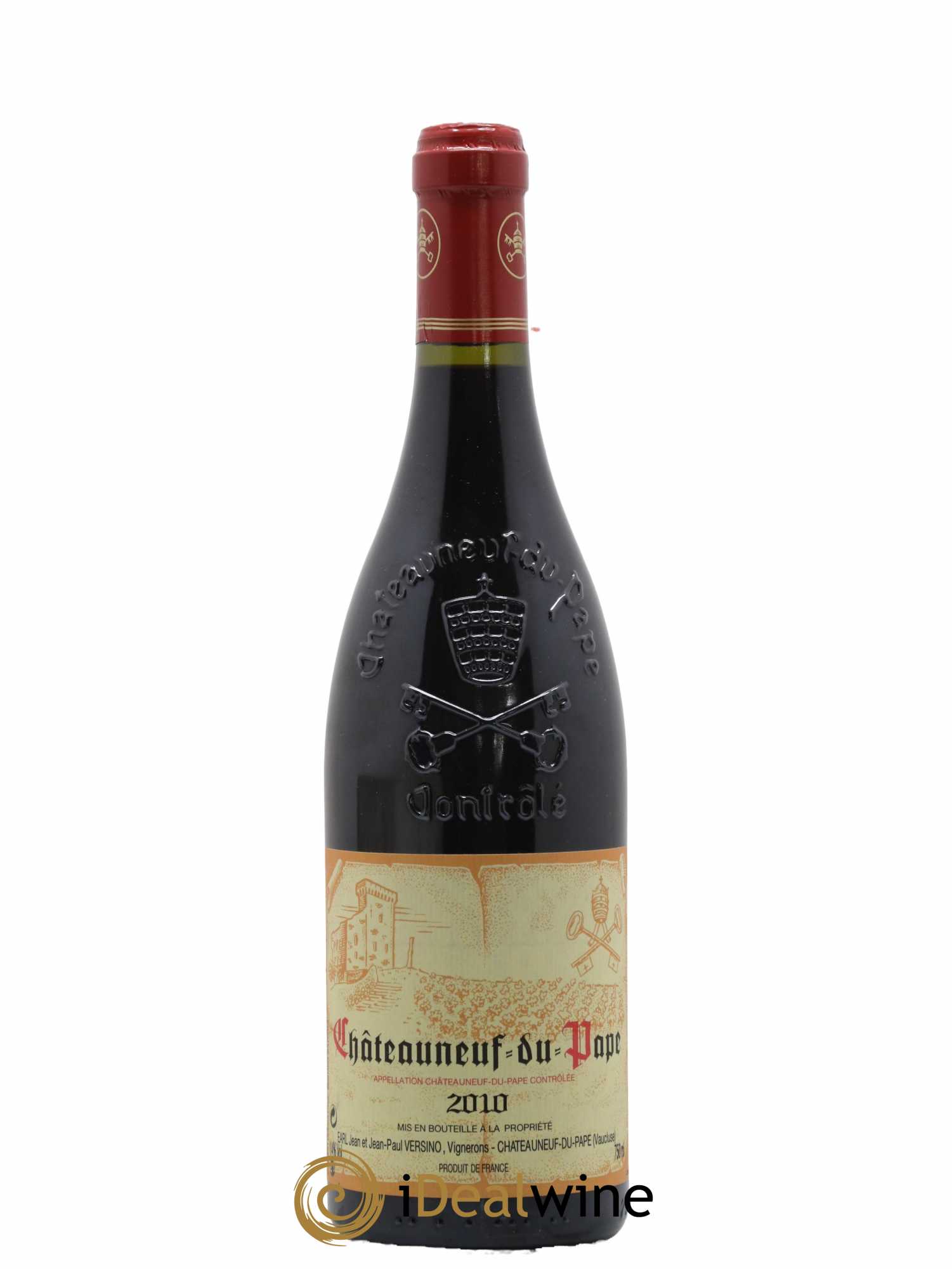 Châteauneuf-du-Pape Domaine Bois de Boursan (Domaine) Jean et Jean-Paul Versino 2010 - Lot de 1 bouteille - 0