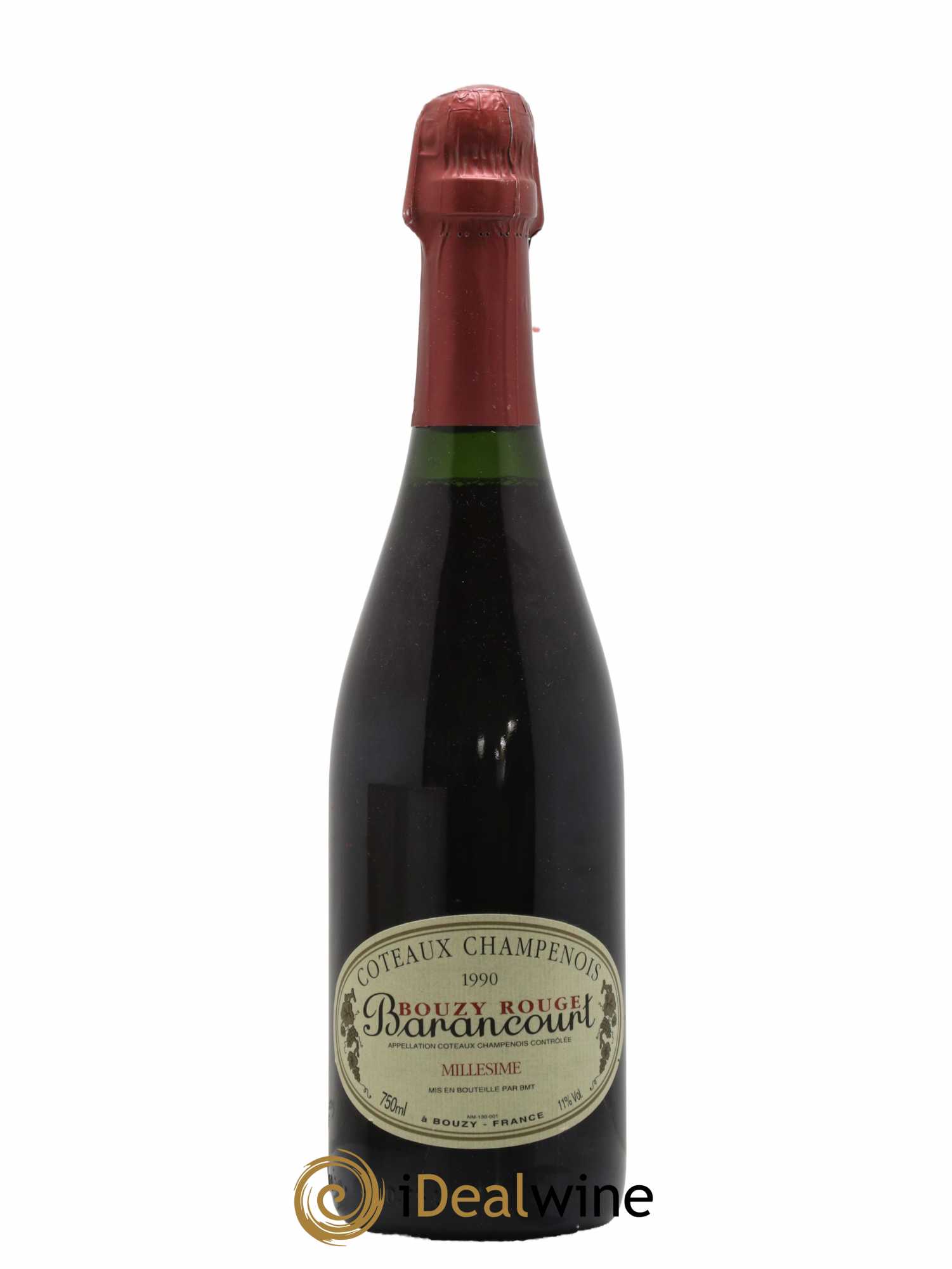 Coteaux Champenois Bouzy - Barancourt 1990 - Lot de 1 bouteille - 0