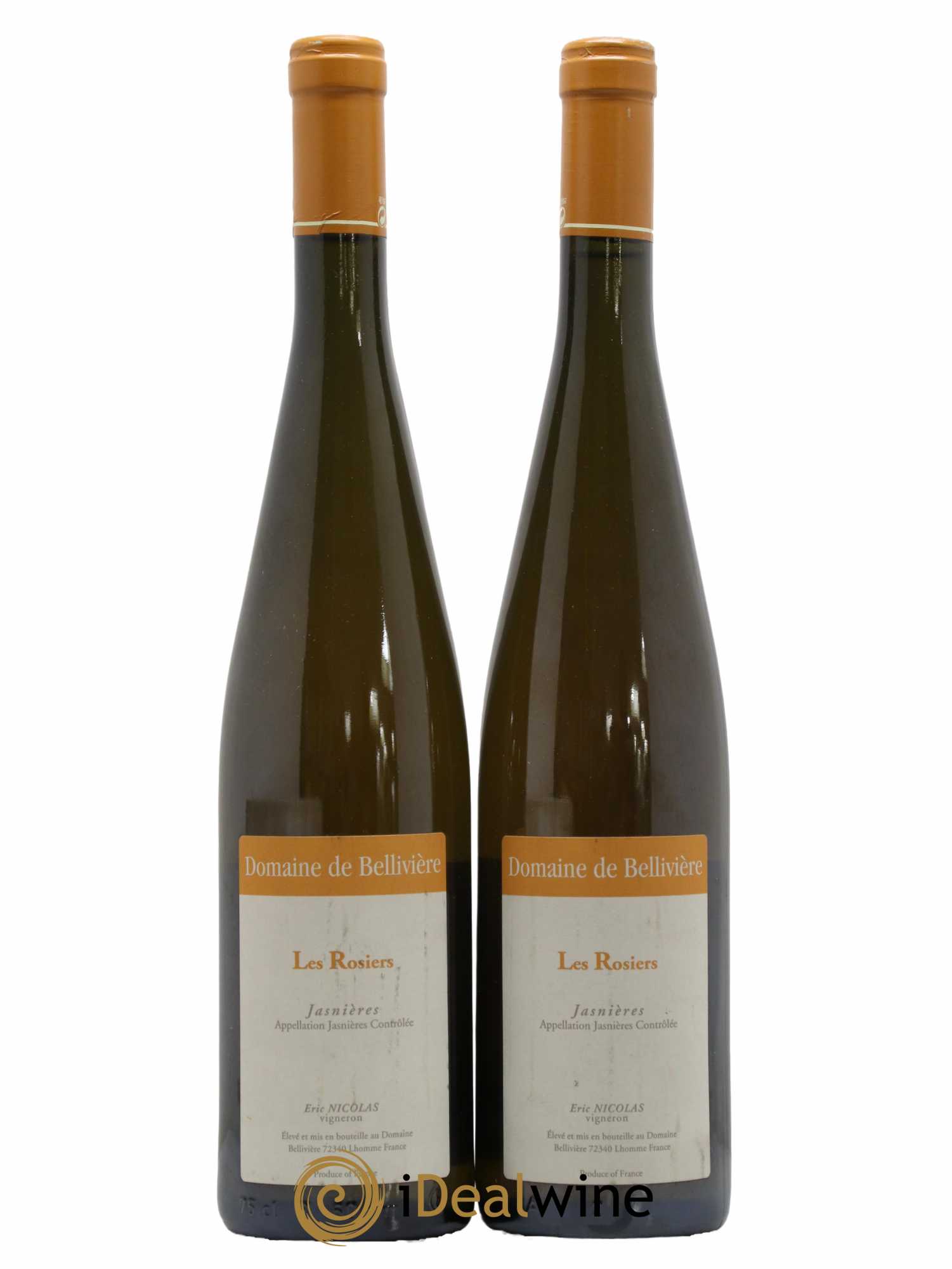 Jasnières Les Rosiers Domaine de Bellivière 2011 - Lot de 2 bouteilles - 0