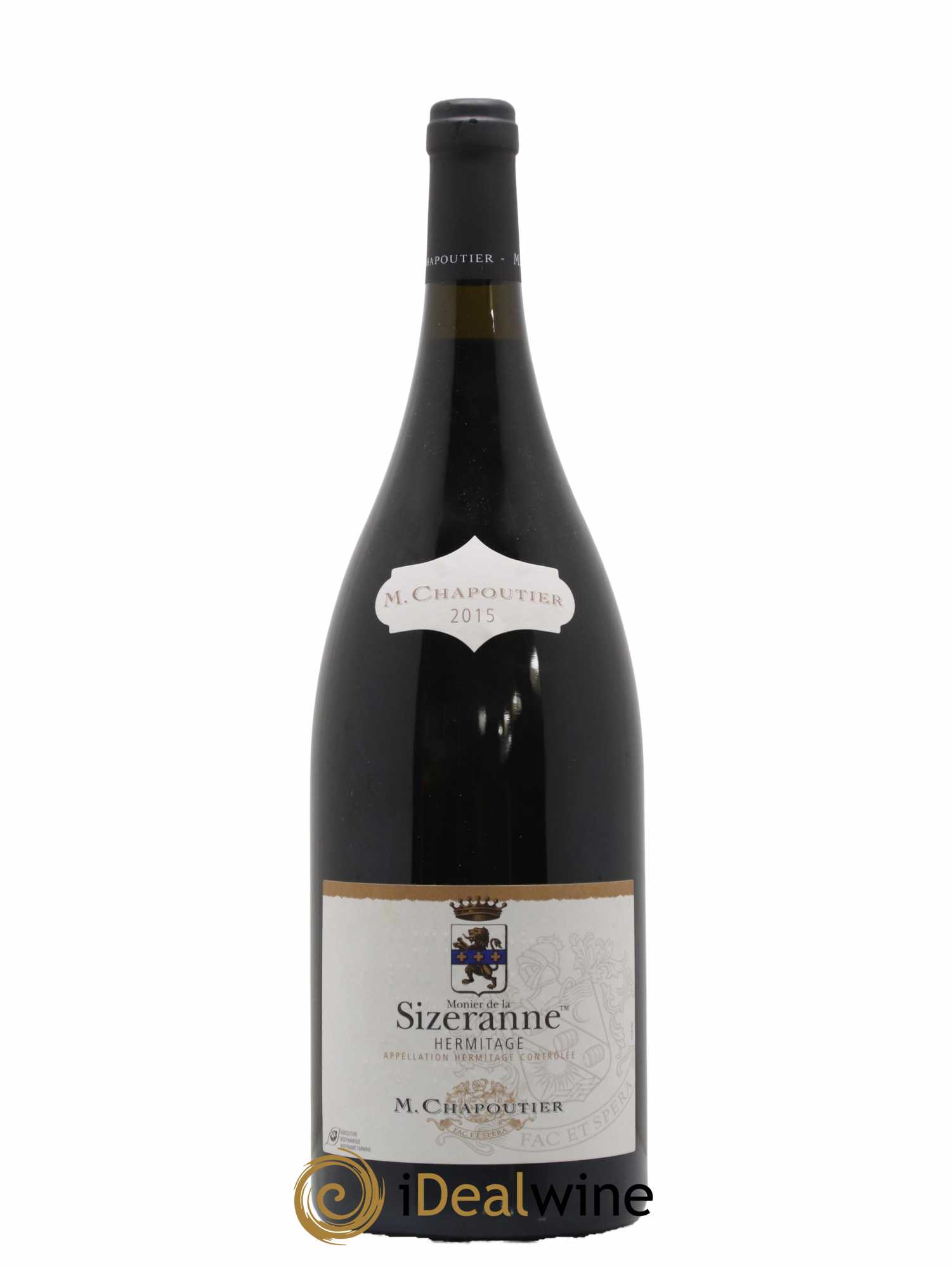 Hermitage Monier de La Sizeranne Chapoutier 2015 - Lot de 1 magnum - 0