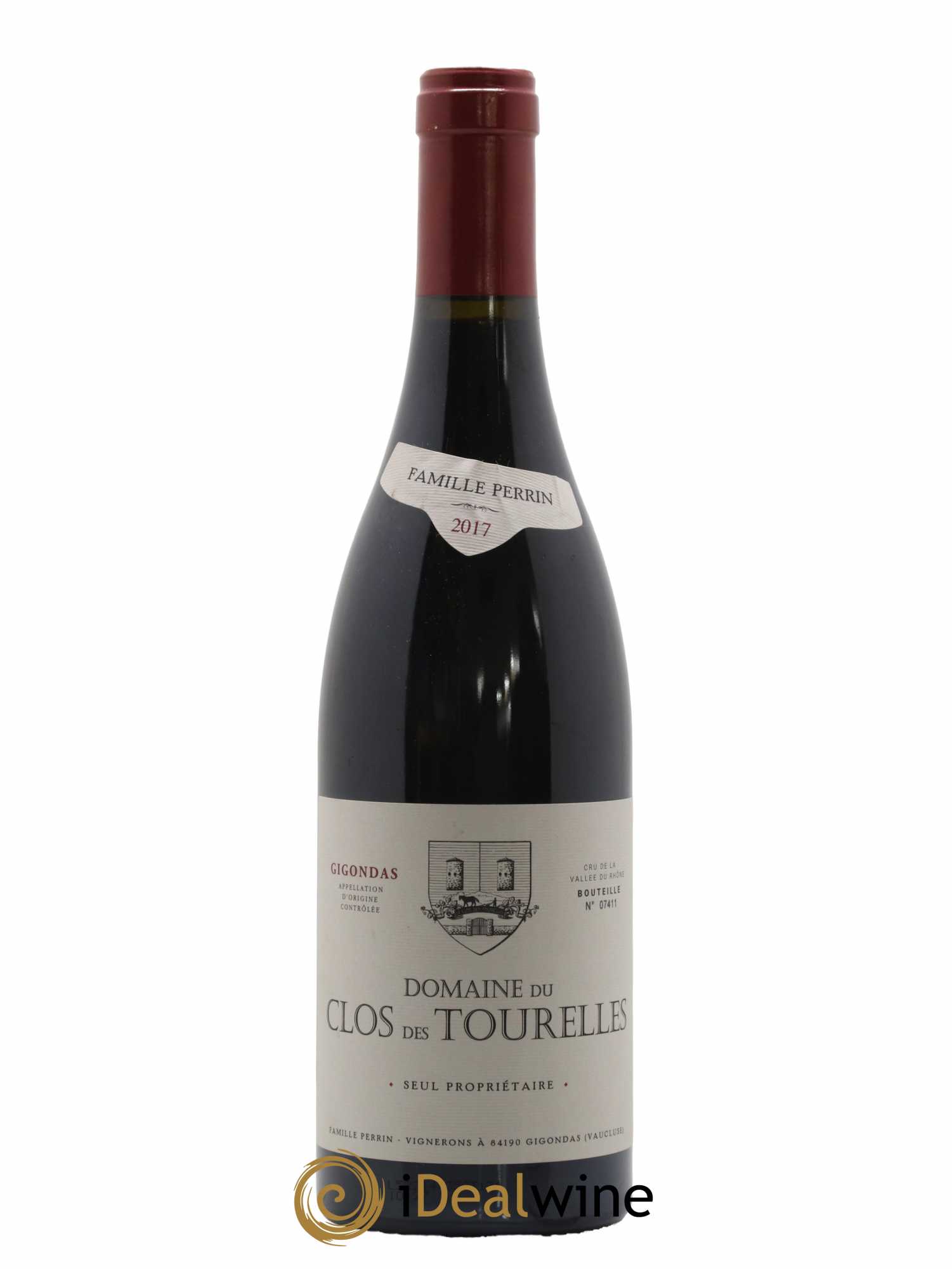 Gigondas Clos Des Tourelles (Domaine du) Famille Perrin 2017 - Lot de 1 bouteille - 0