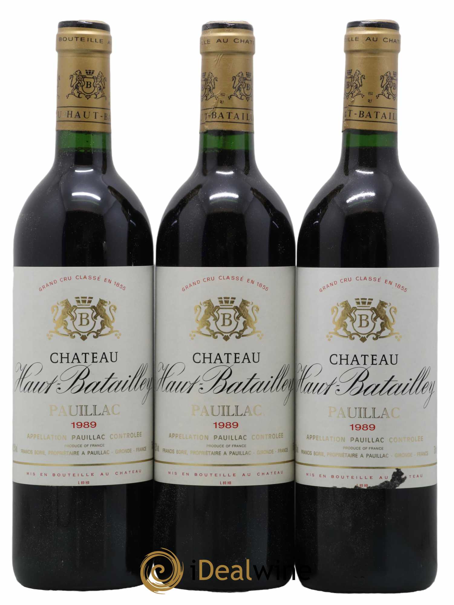Château Haut Batailley 5ème Grand Cru Classé 1989 - Lot de 12 bouteilles - 2