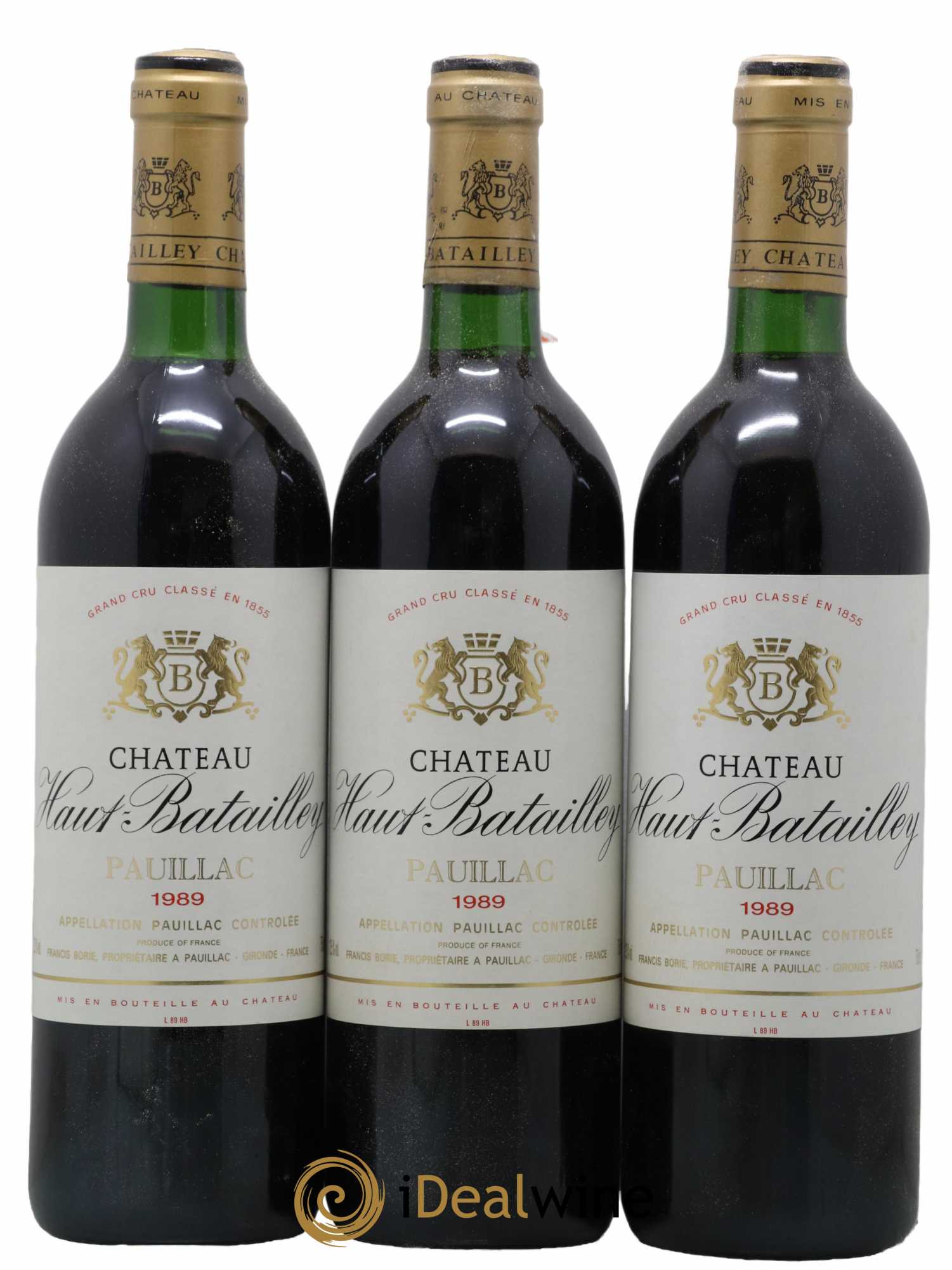 Château Haut Batailley 5ème Grand Cru Classé 1989 - Lot de 12 bouteilles - 4