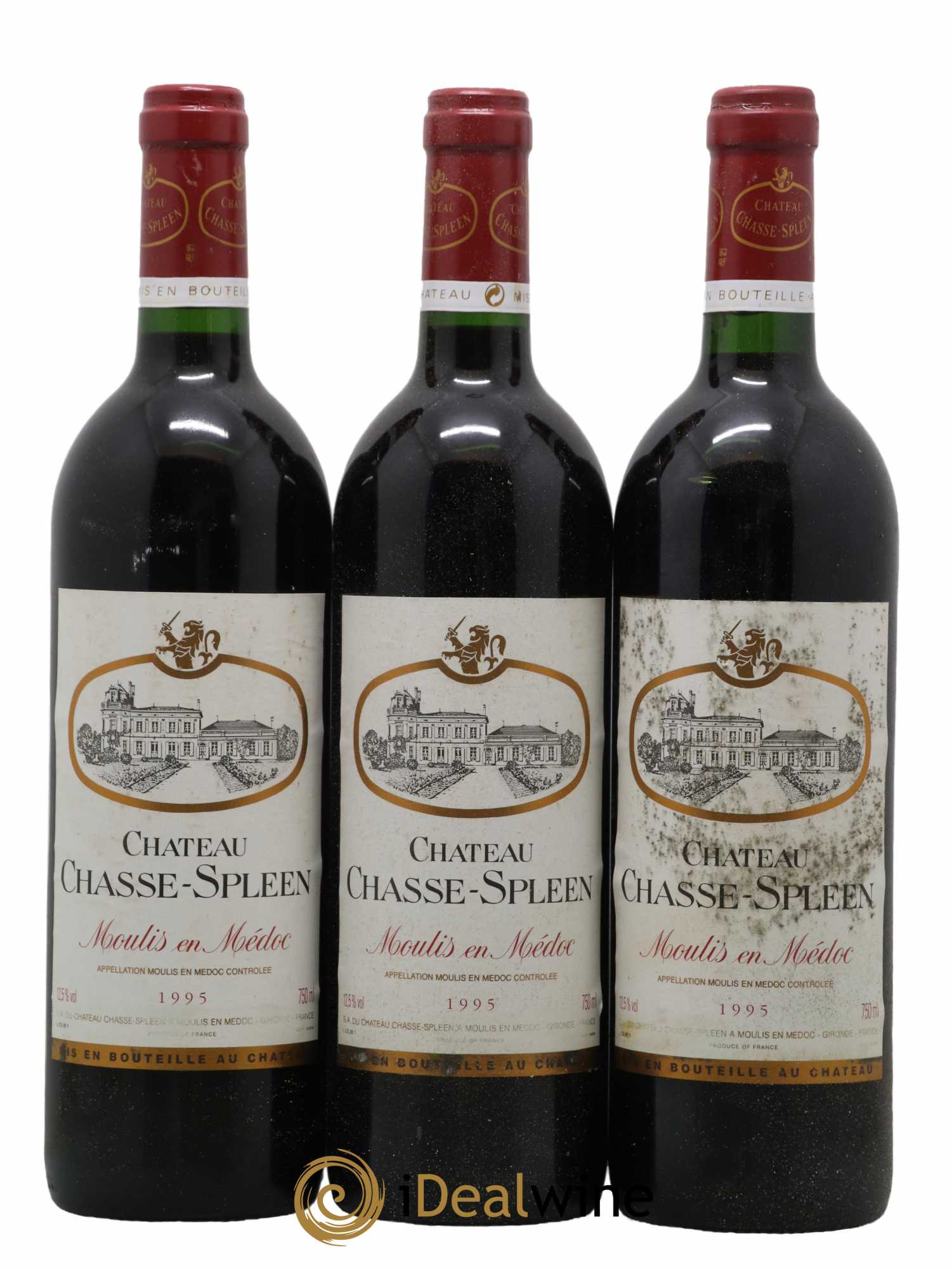 Château Chasse Spleen 1995 - Lot de 12 bouteilles - 3