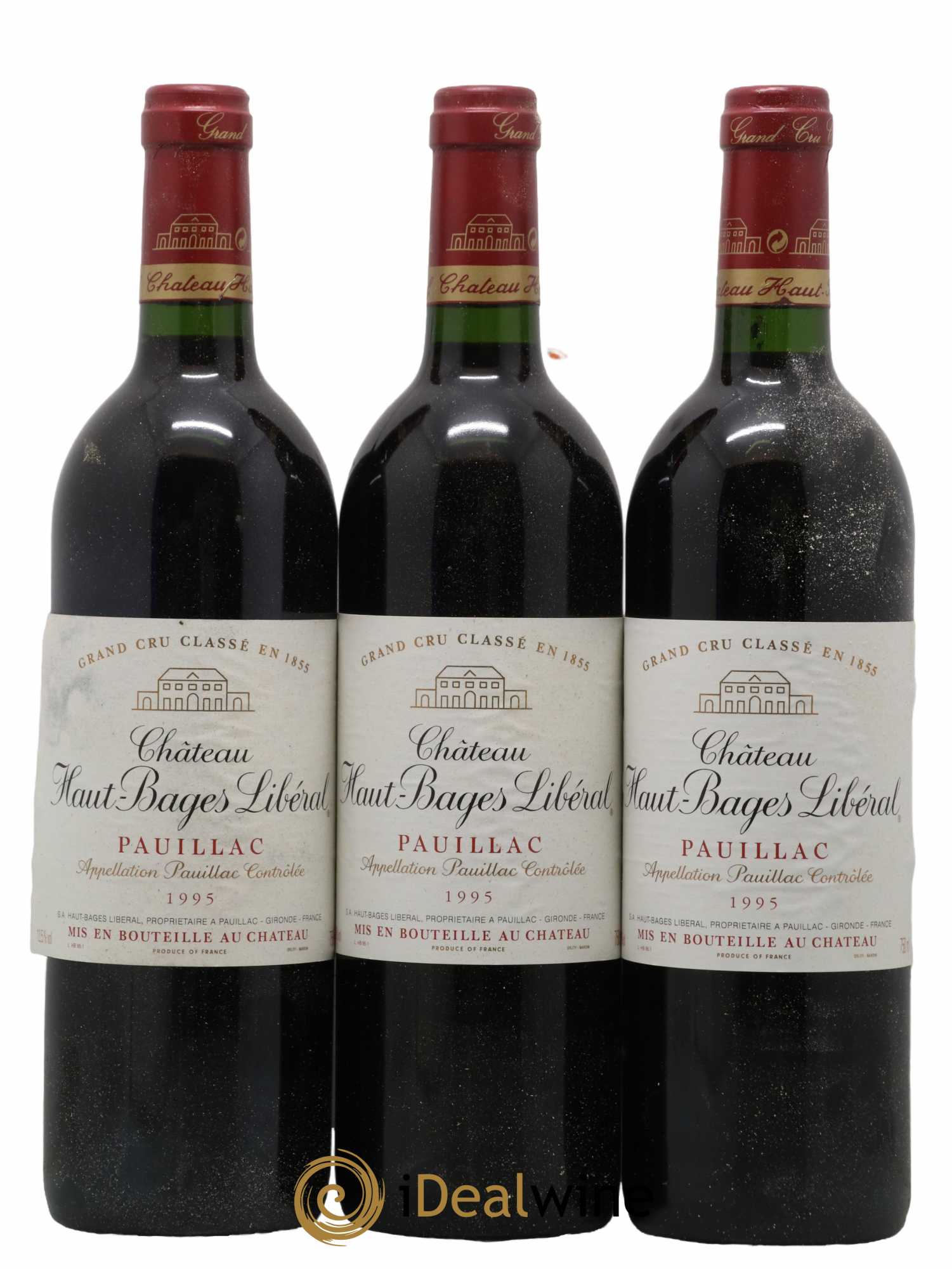 Château Haut Bages Libéral 5ème Grand Cru Classé 1995 - Lot de 12 bouteilles - 1