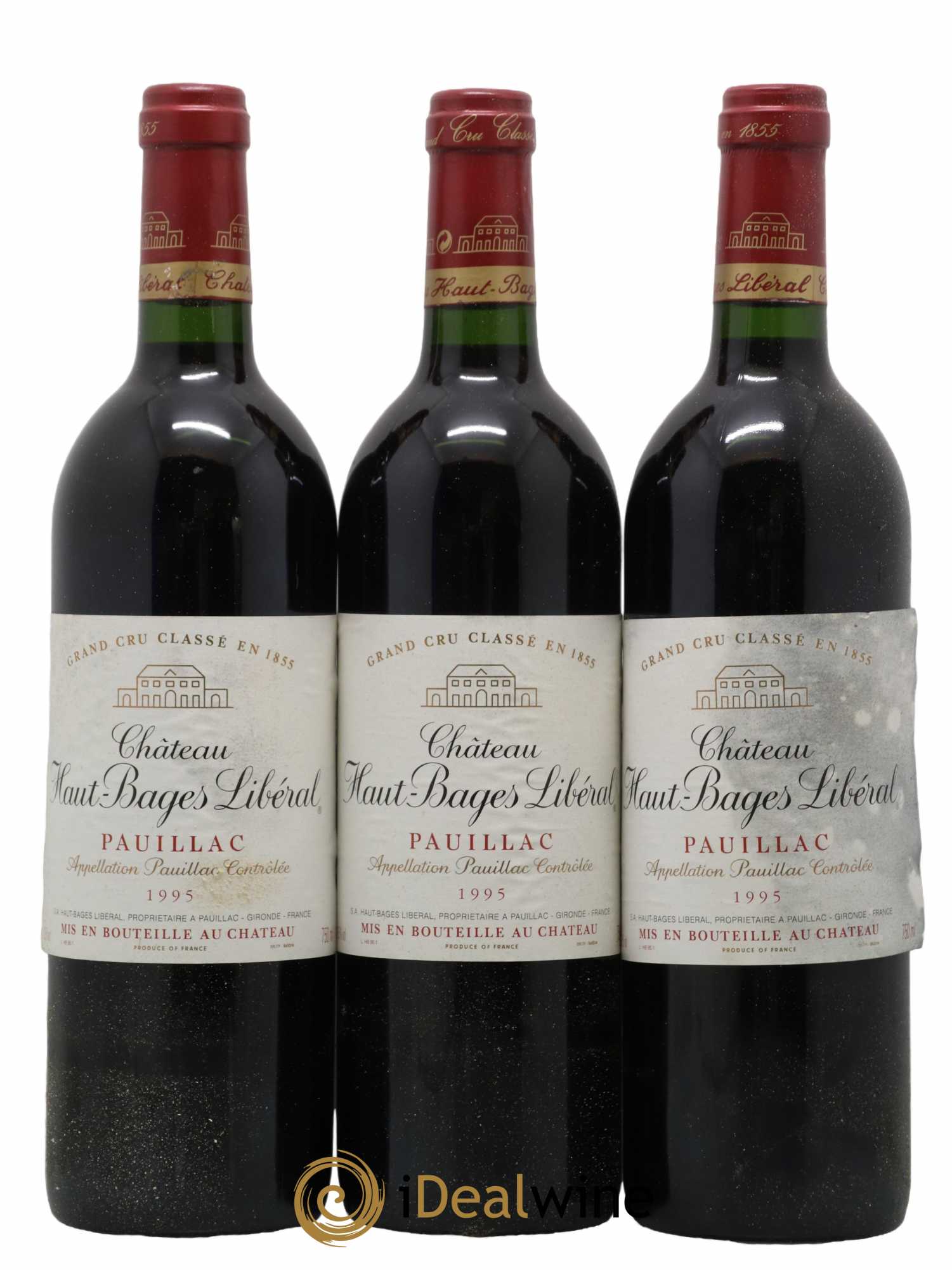 Château Haut Bages Libéral 5ème Grand Cru Classé 1995 - Lot de 12 bouteilles - 4