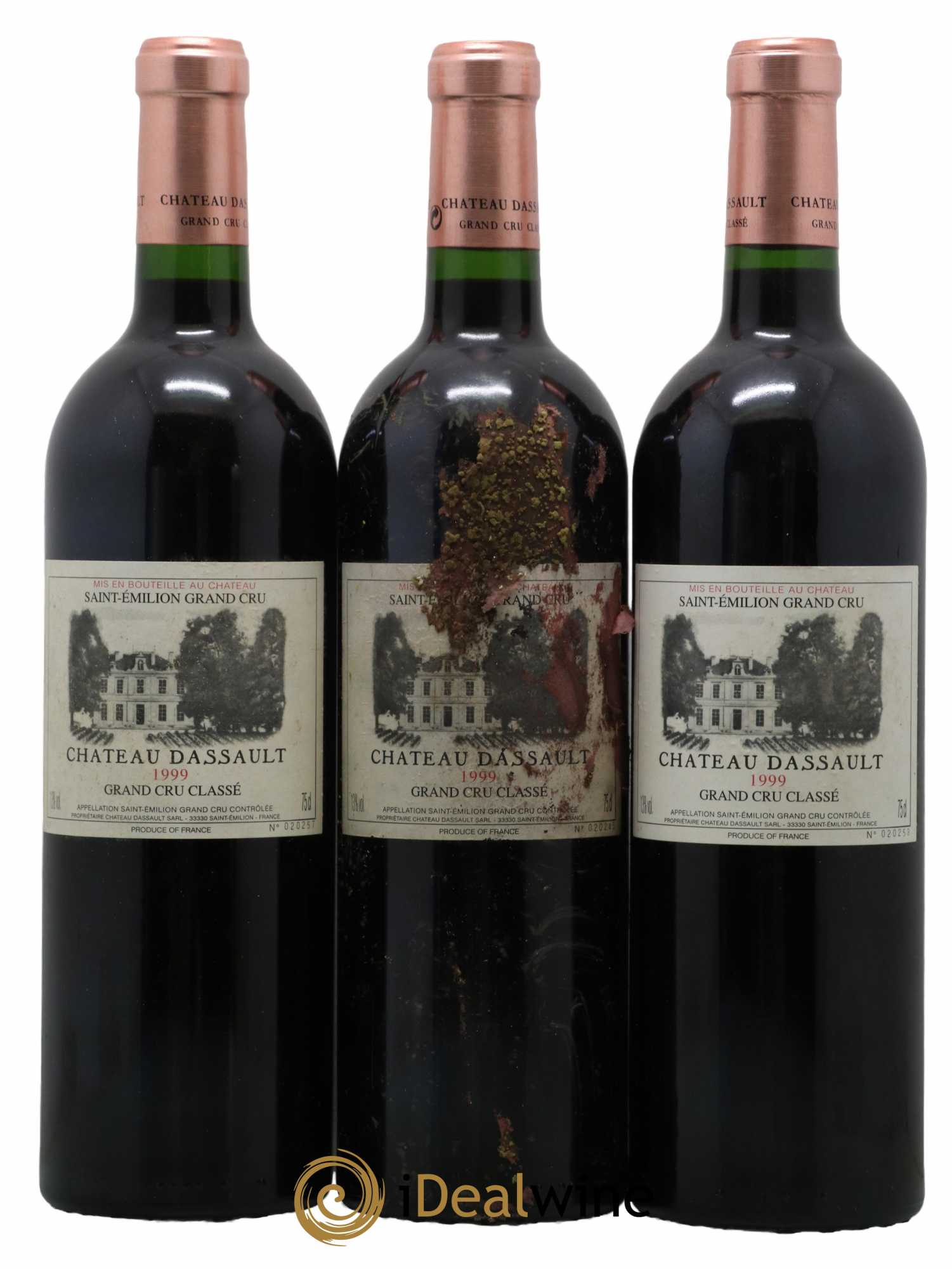 Château Dassault Grand Cru Classé 1999 - Lot de 12 bouteilles - 4