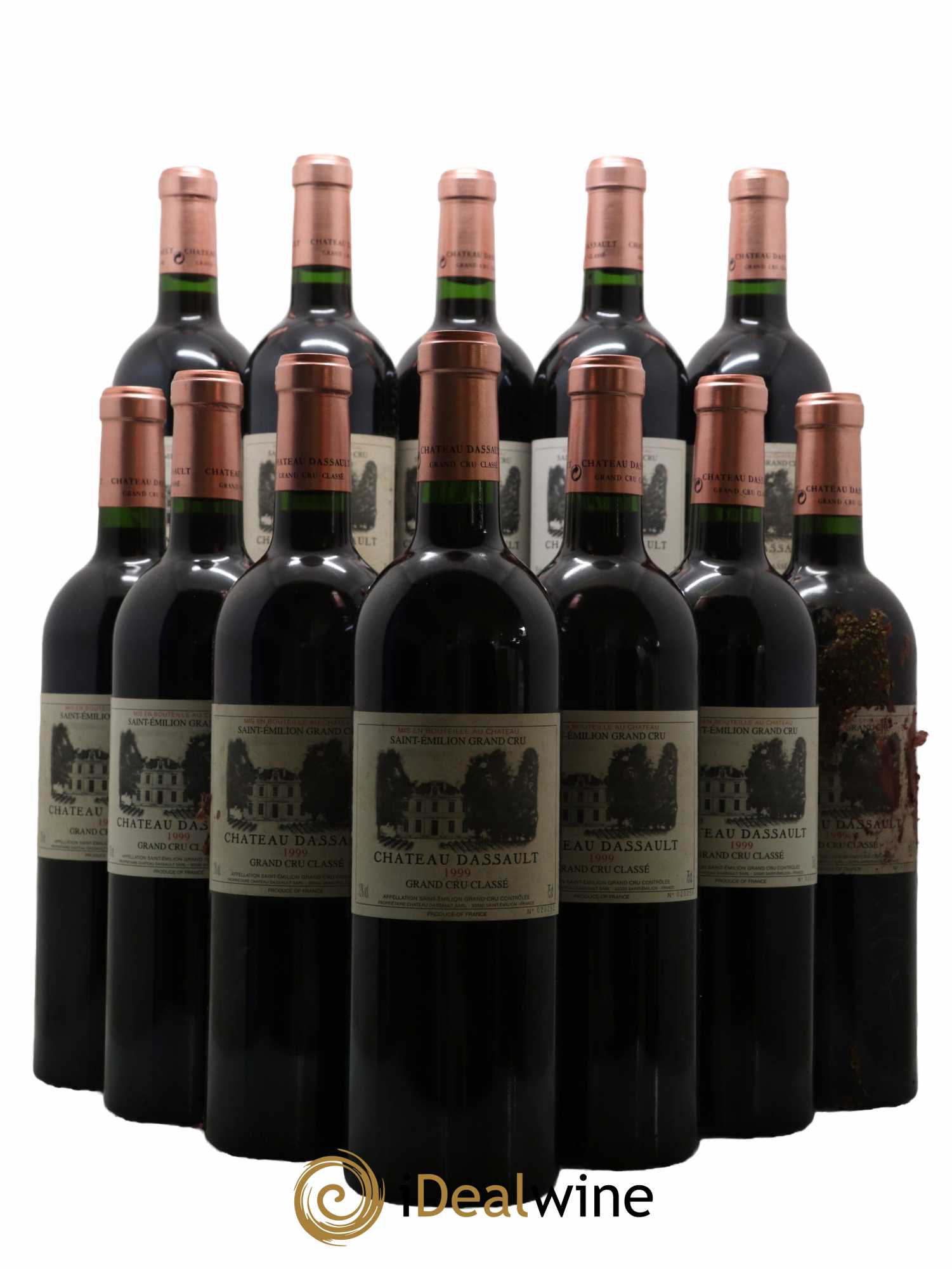 Château Dassault Grand Cru Classé 1999 - Lot de 12 bouteilles - 0