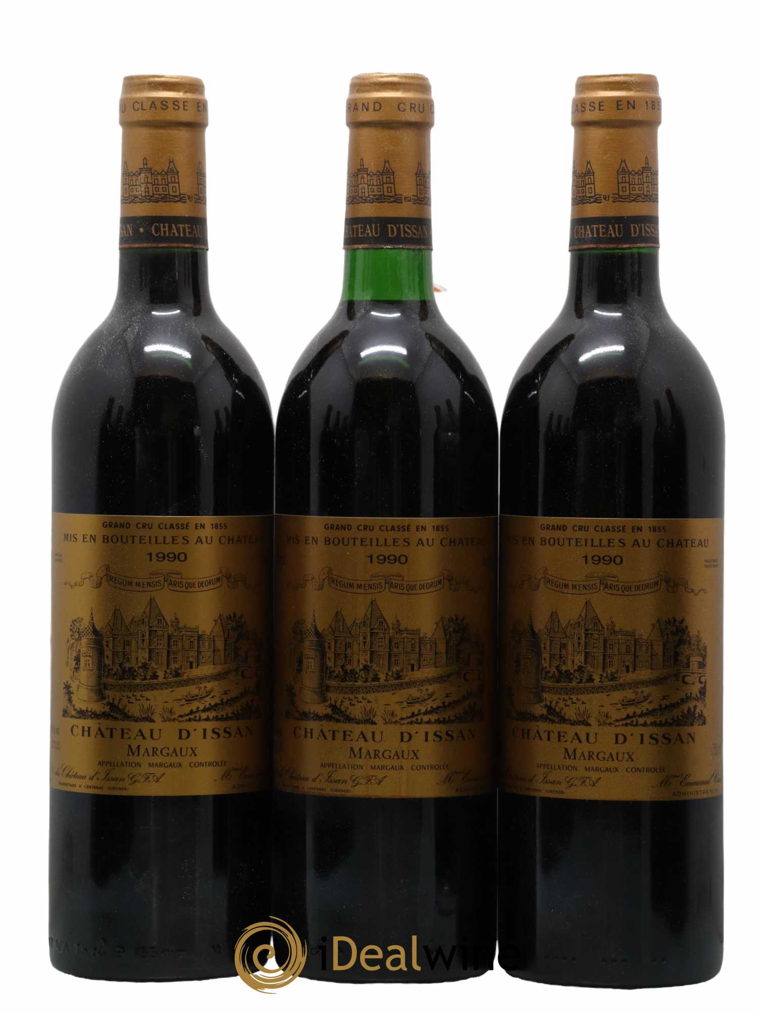 Château d'Issan 3ème Grand Cru Classé 1990 - Lot de 12 bouteilles - 2