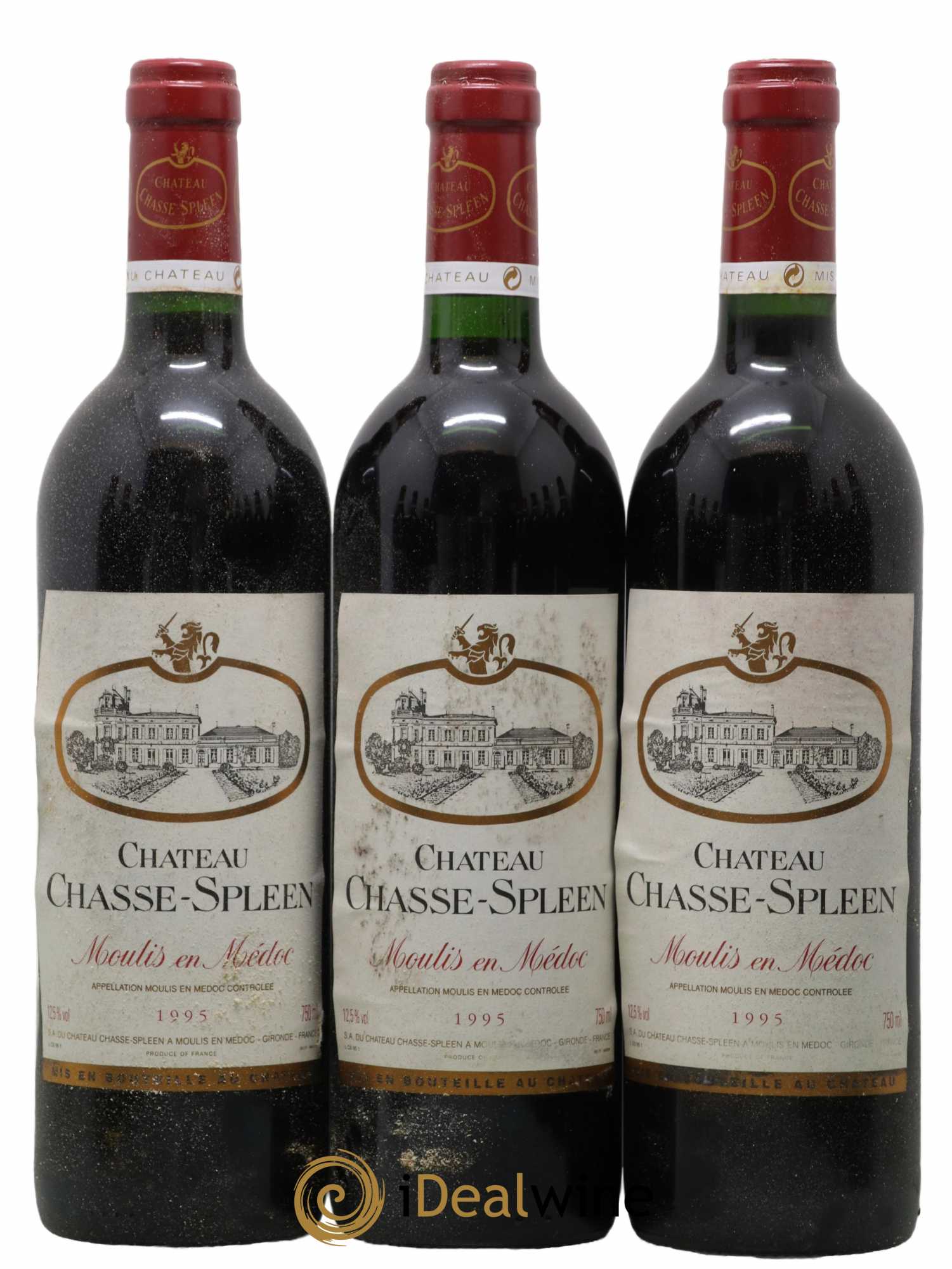 Château Chasse Spleen 1995 - Lot de 12 bouteilles - 1