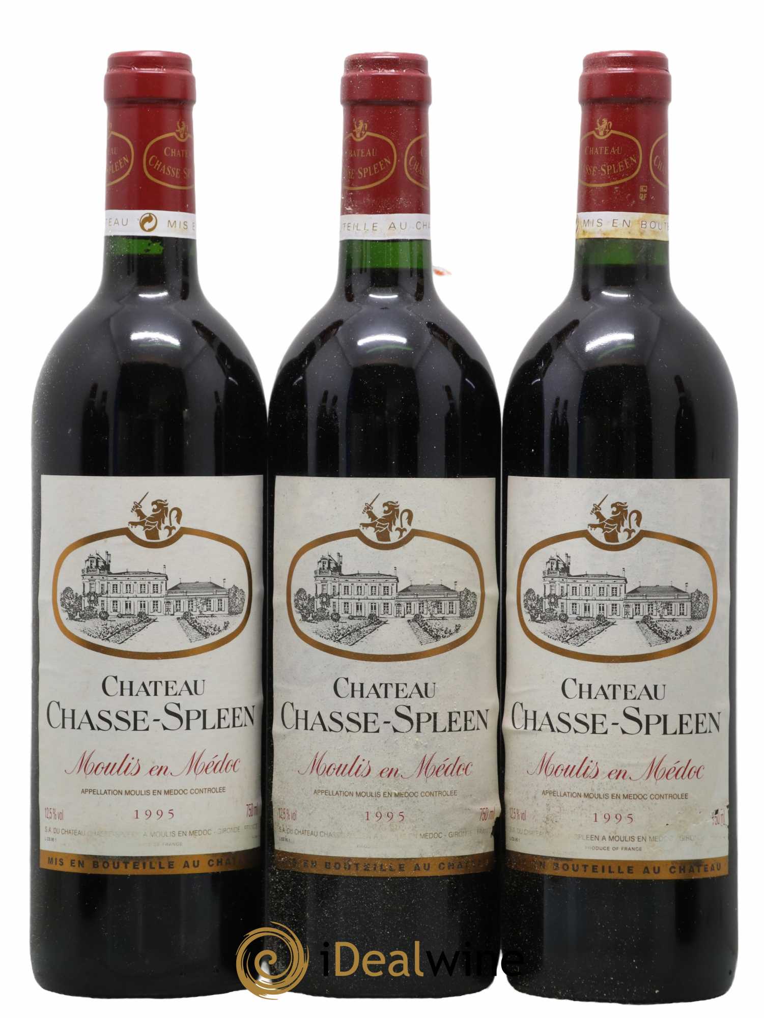 Château Chasse Spleen 1995 - Lot de 12 bouteilles - 3