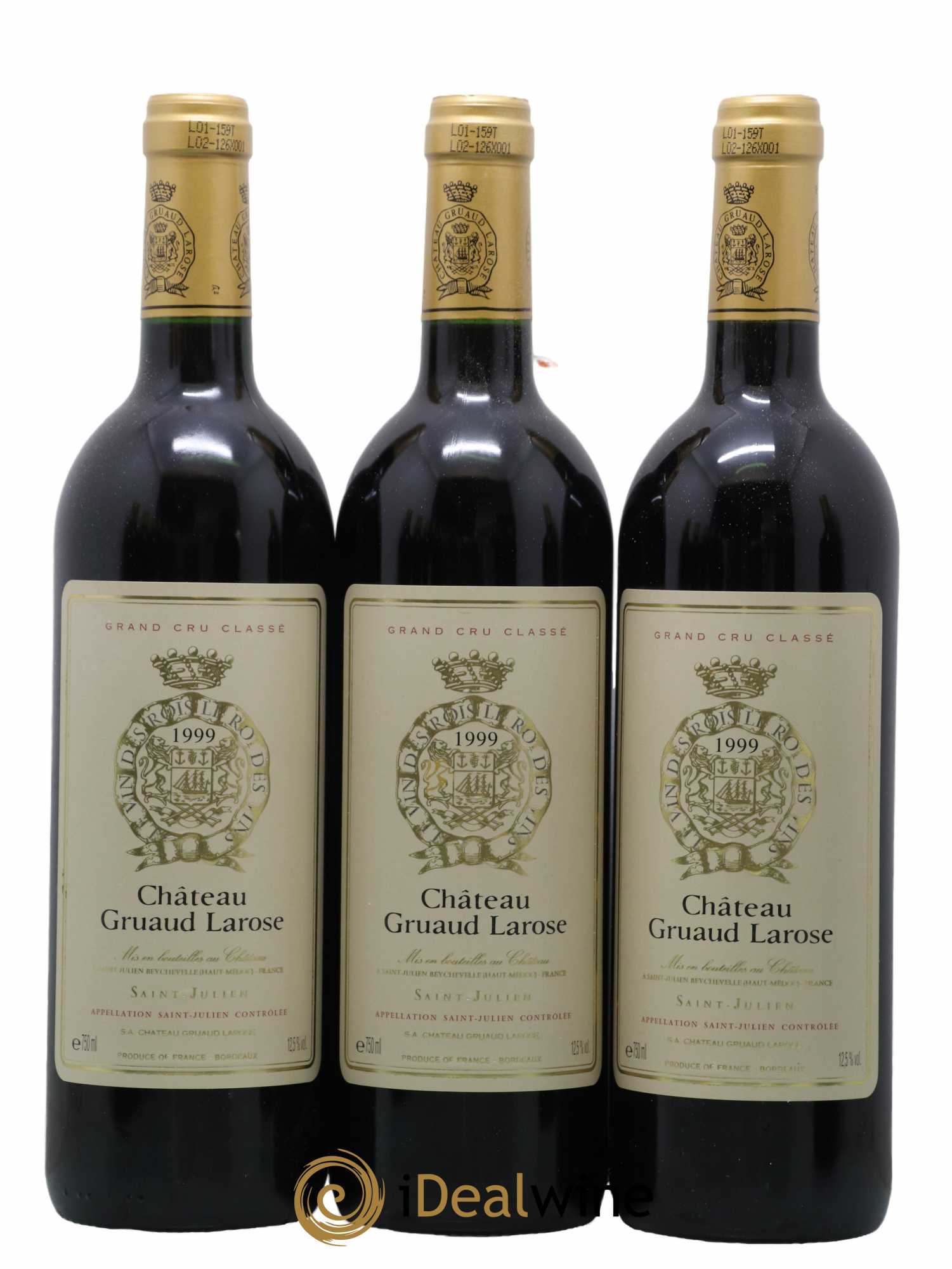 Château Gruaud Larose 2ème Grand Cru Classé 1999 - Lot de 12 bouteilles - 2