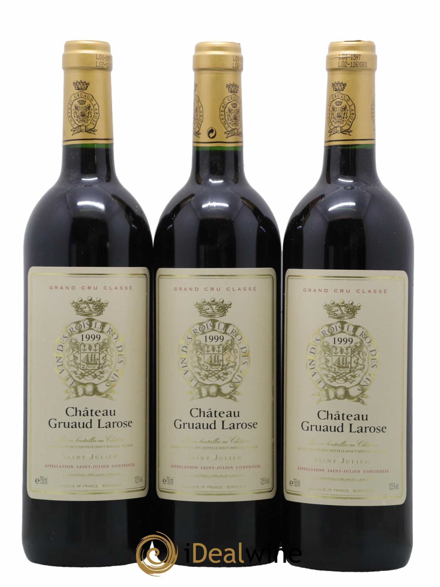 Château Gruaud Larose 2ème Grand Cru Classé 1999 - Lot de 12 bouteilles - 4