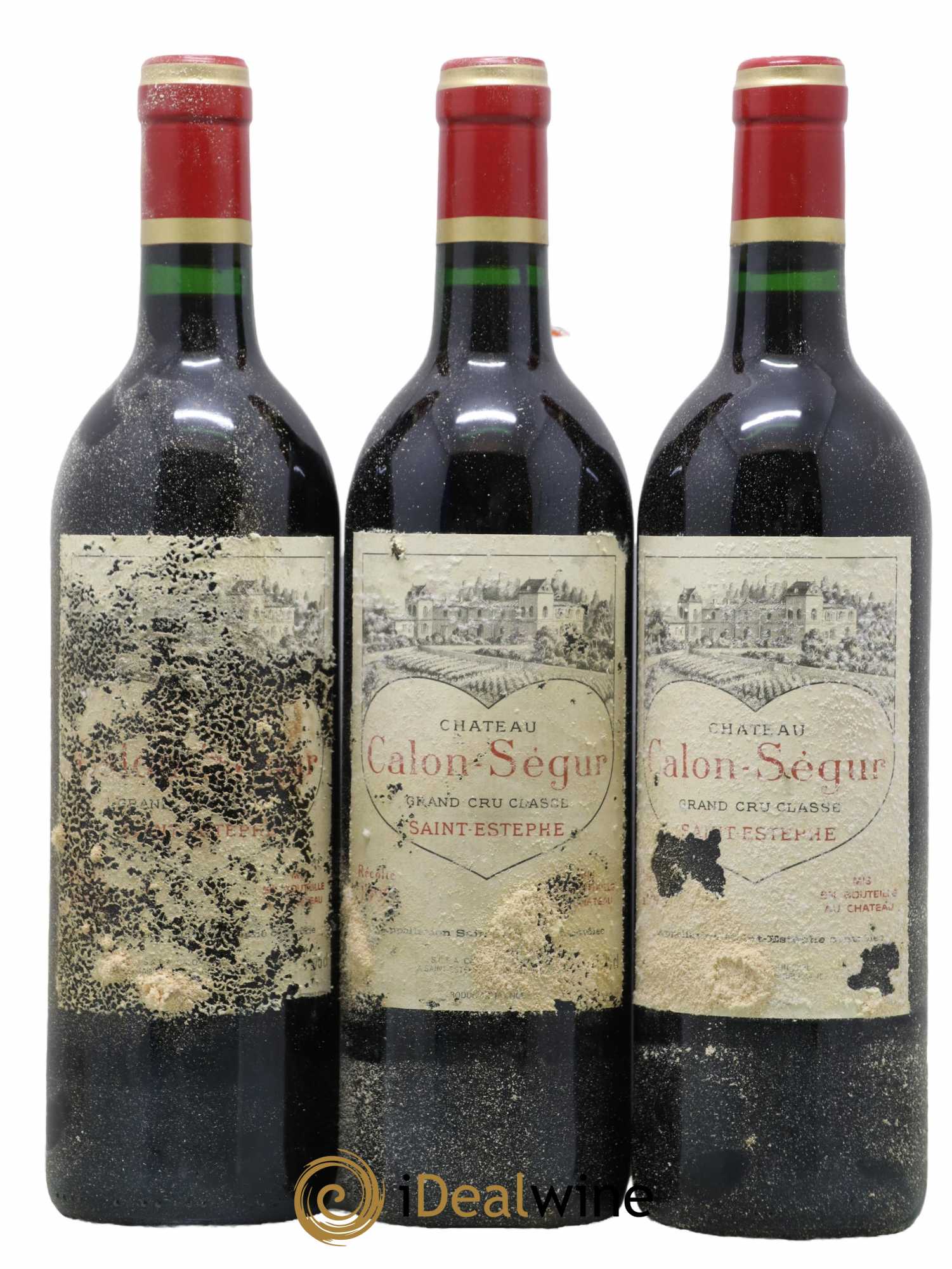 Château Calon Ségur 3ème Grand Cru Classé 1990 - Lot de 12 bouteilles - 4