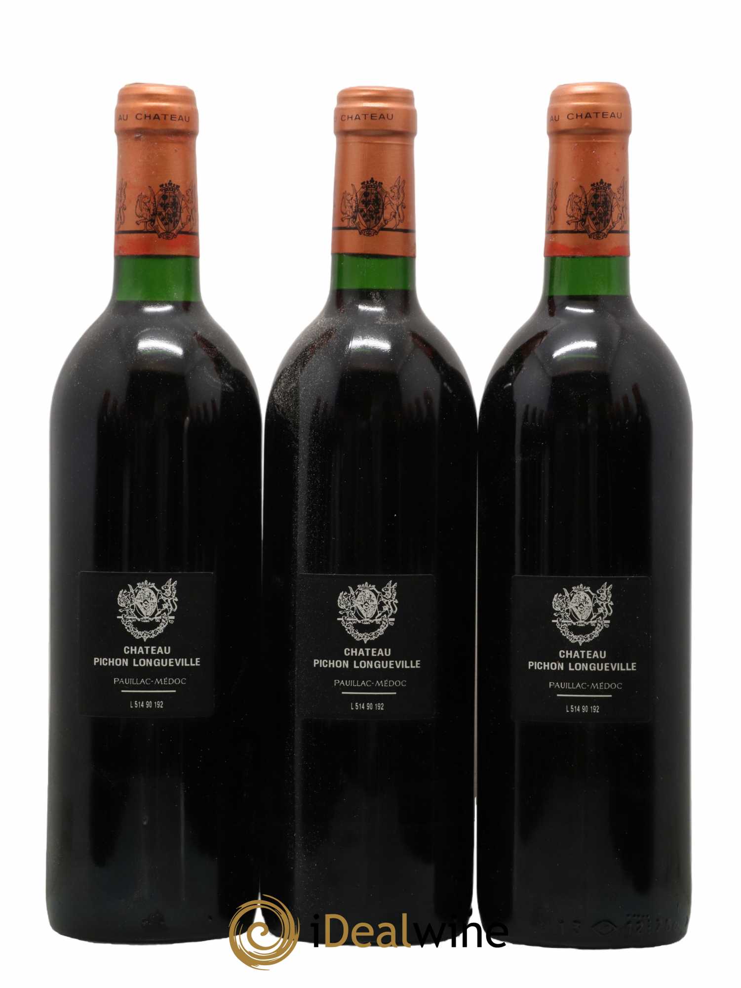 Pichon Longueville Baron 2ème Grand Cru Classé 1990 - Lotto di 12 bottiglie - 2