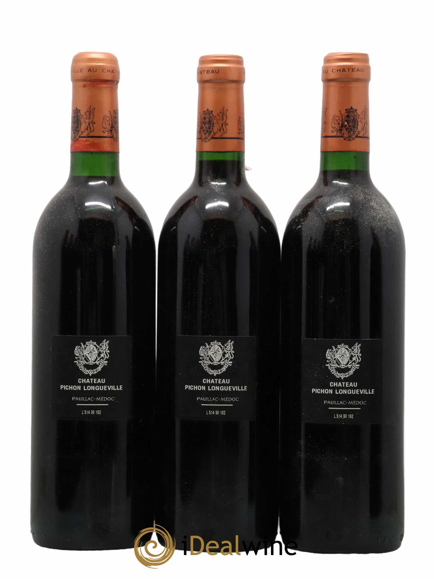 Pichon Longueville Baron 2ème Grand Cru Classé 1990 - Lotto di 12 bottiglie - 4