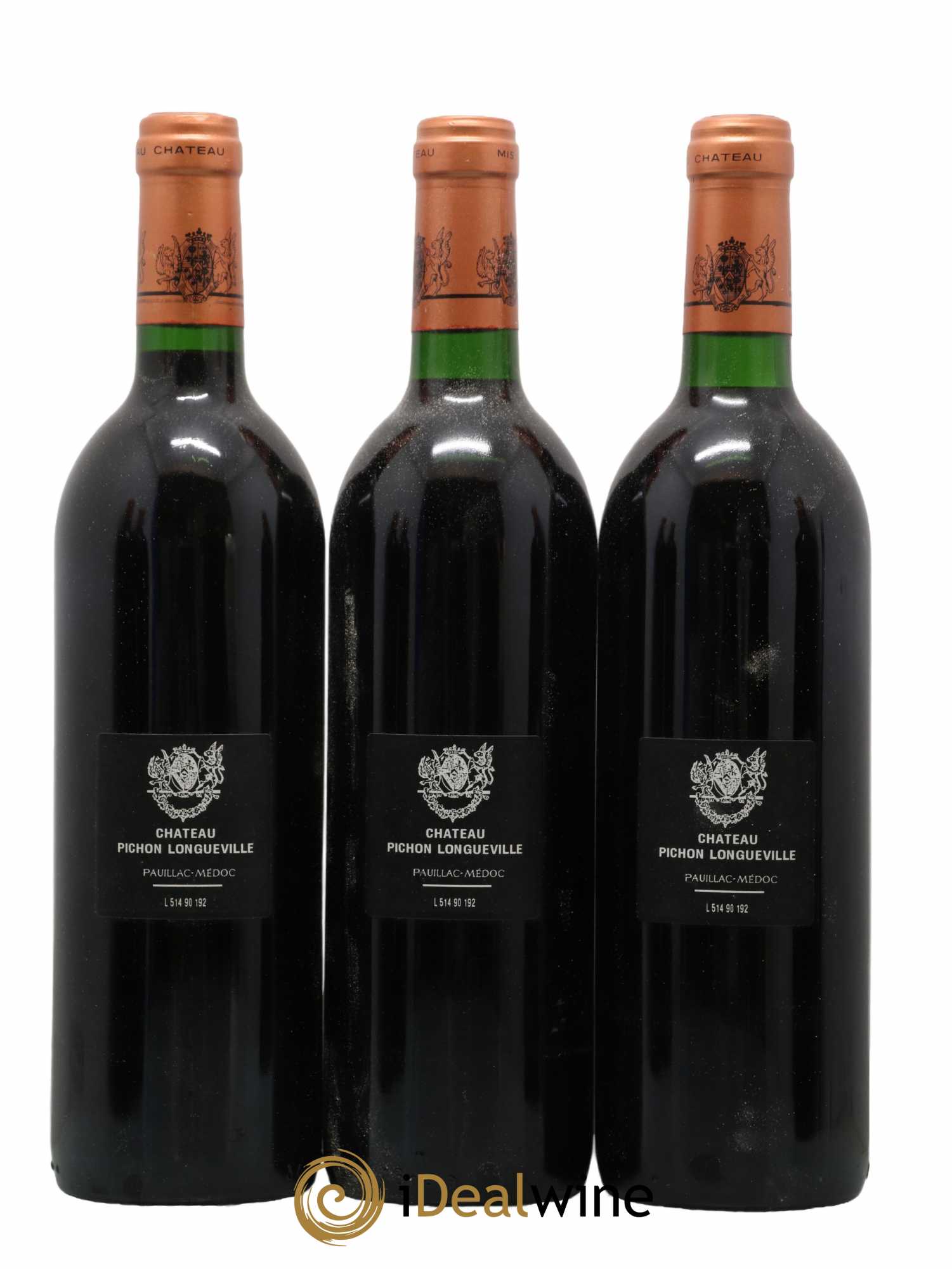 Pichon Longueville Baron 2ème Grand Cru Classé 1990 - Lotto di 12 bottiglie - 6