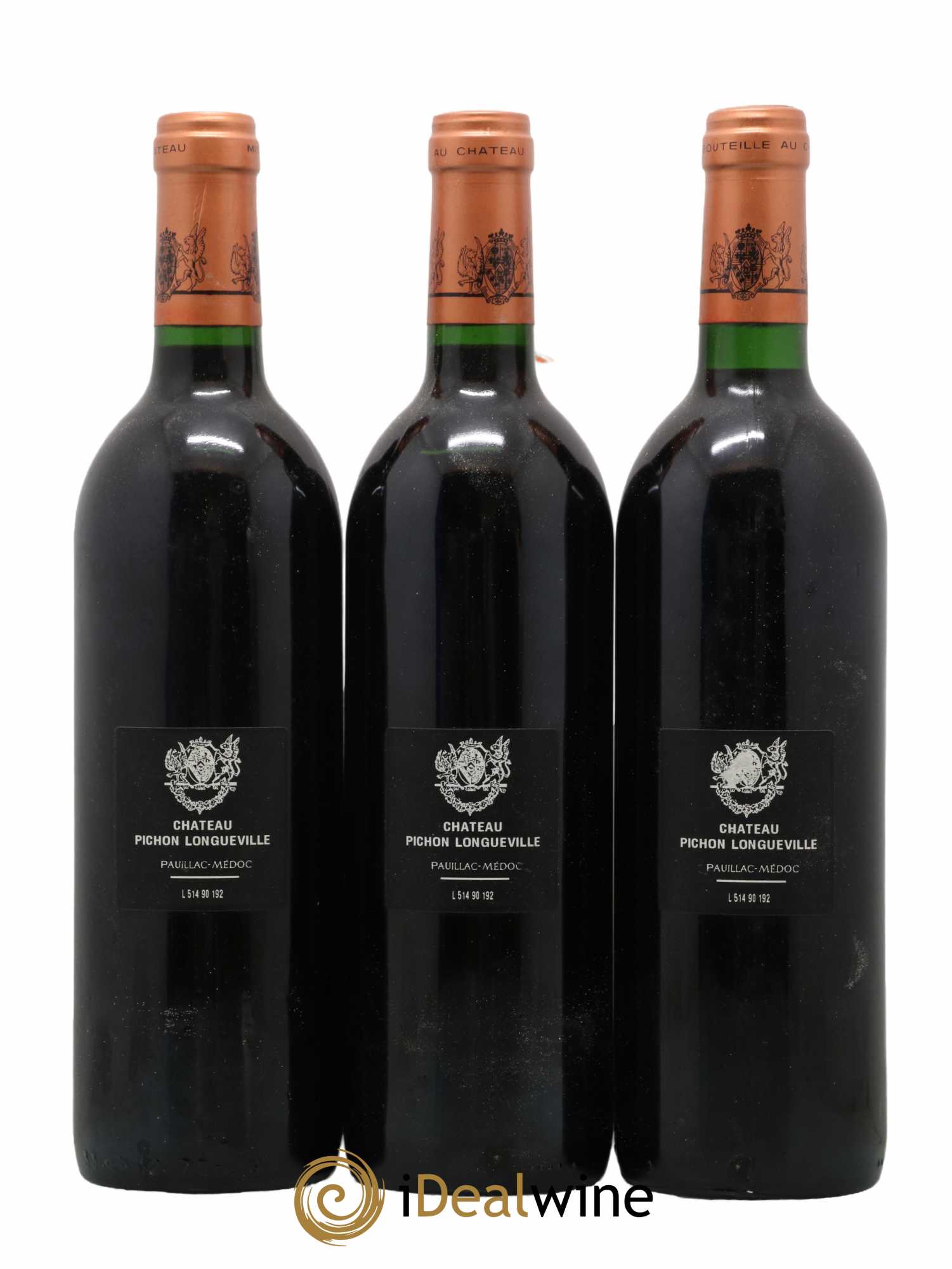 Pichon Longueville Baron 2ème Grand Cru Classé 1990 - Lotto di 12 bottiglie - 8