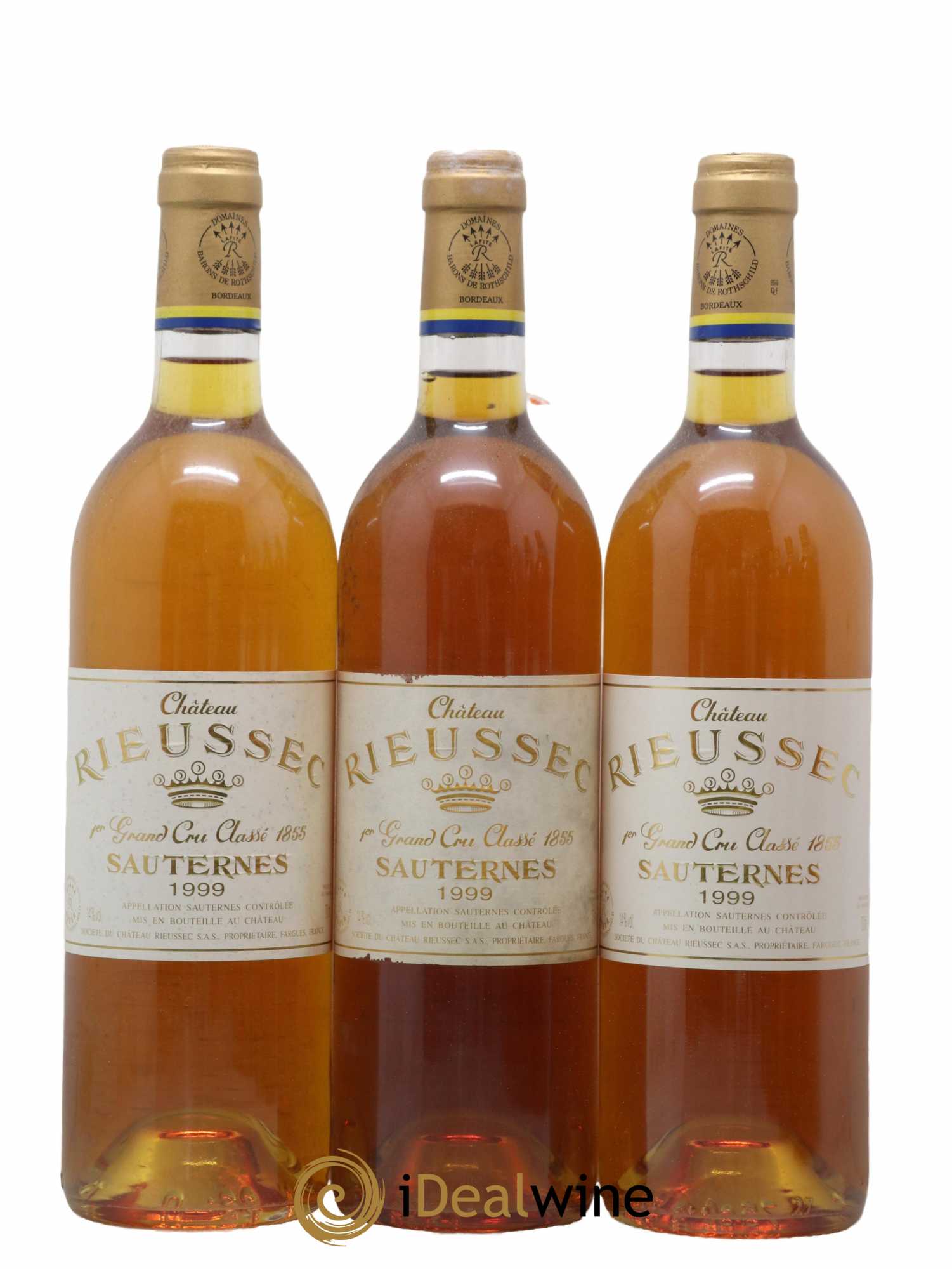 Château Rieussec 1er Grand Cru Classé 1999 - Posten von 12 Flaschen - 2