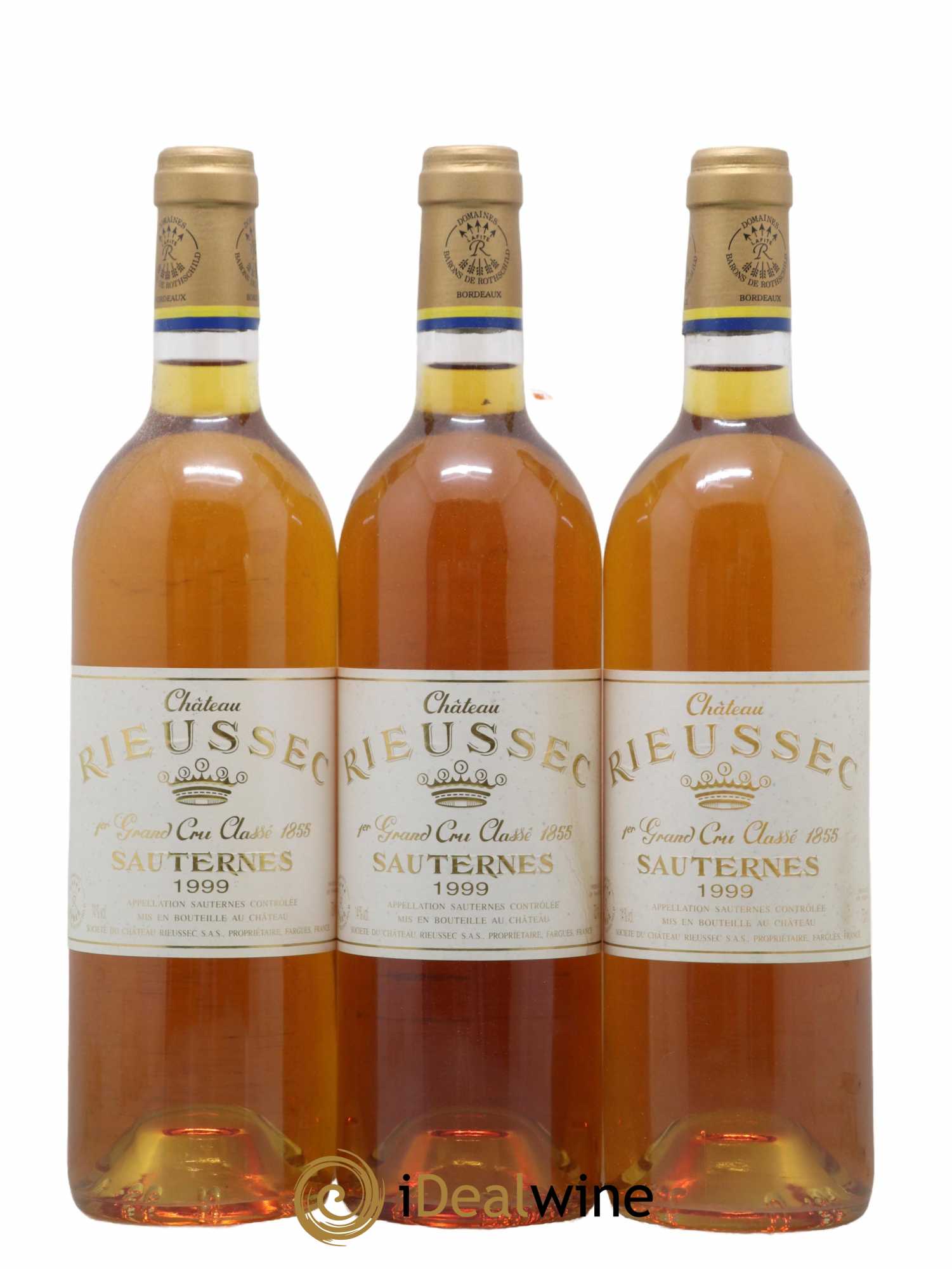 Château Rieussec 1er Grand Cru Classé 1999 - Posten von 12 Flaschen - 4