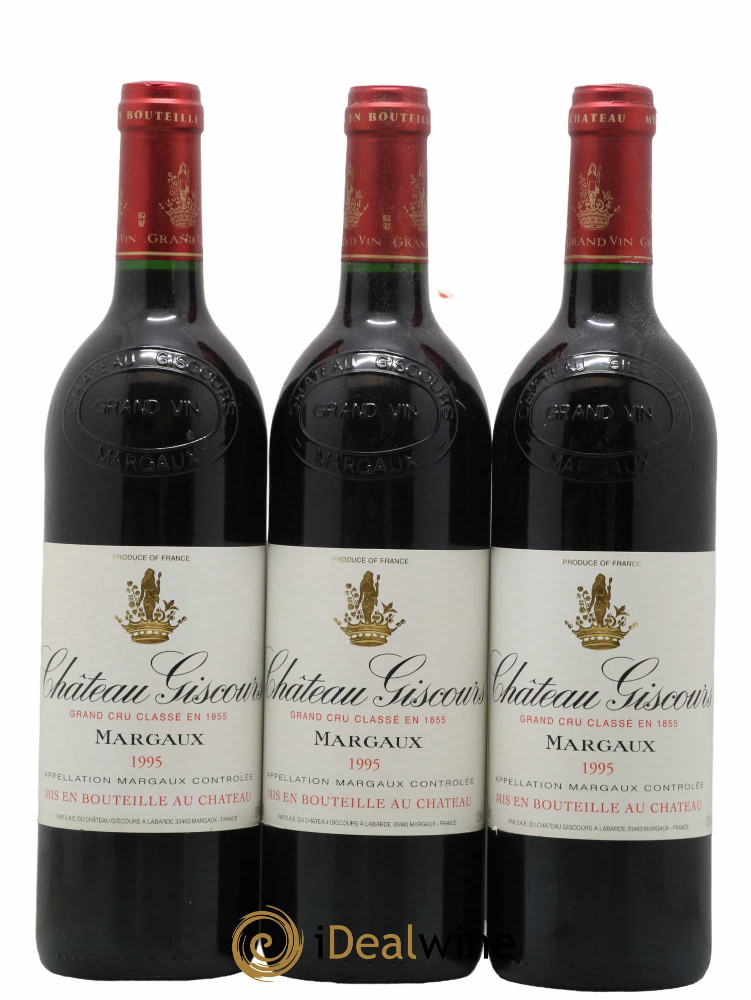 Château Giscours 3ème Grand Cru Classé 1995 - Lot de 12 bouteilles - 1