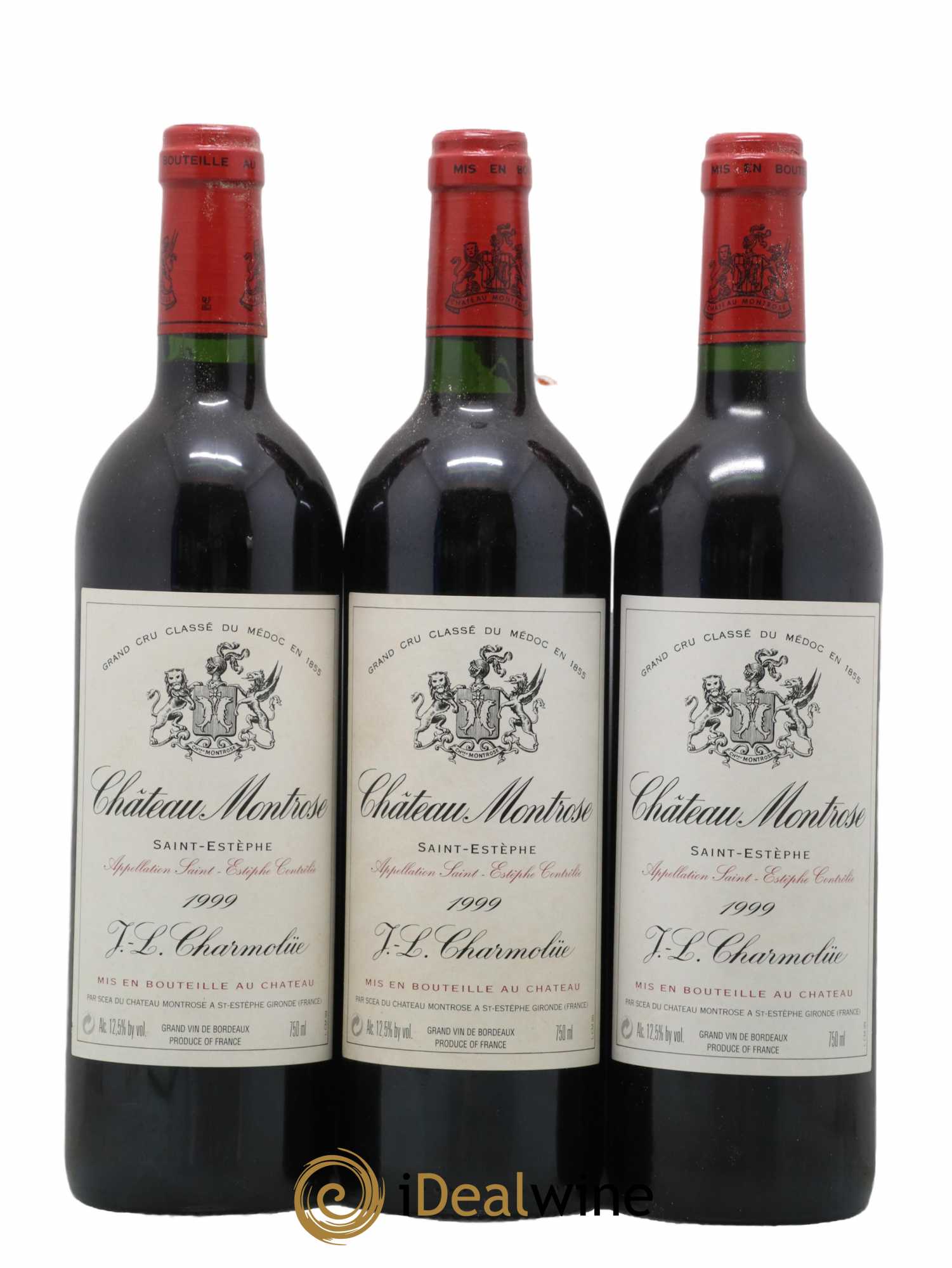Château Montrose 2ème Grand Cru Classé 1999 - Lot de 12 bouteilles - 1