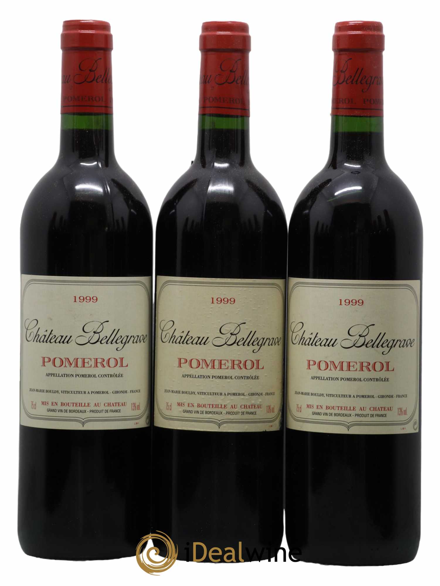 Château Bellegrave 1999 - Lot de 12 bouteilles - 1