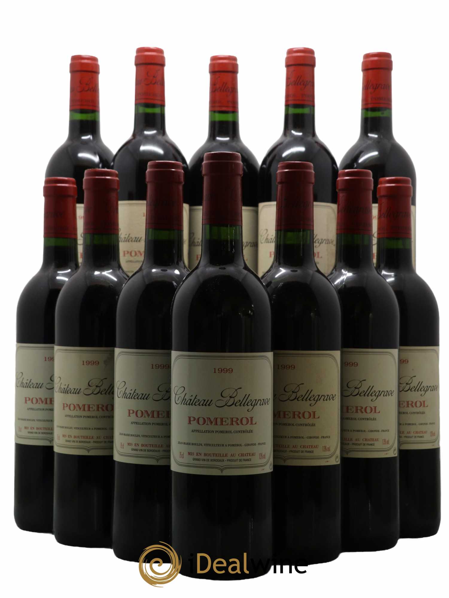 Château Bellegrave 1999 - Lot de 12 bouteilles - 0