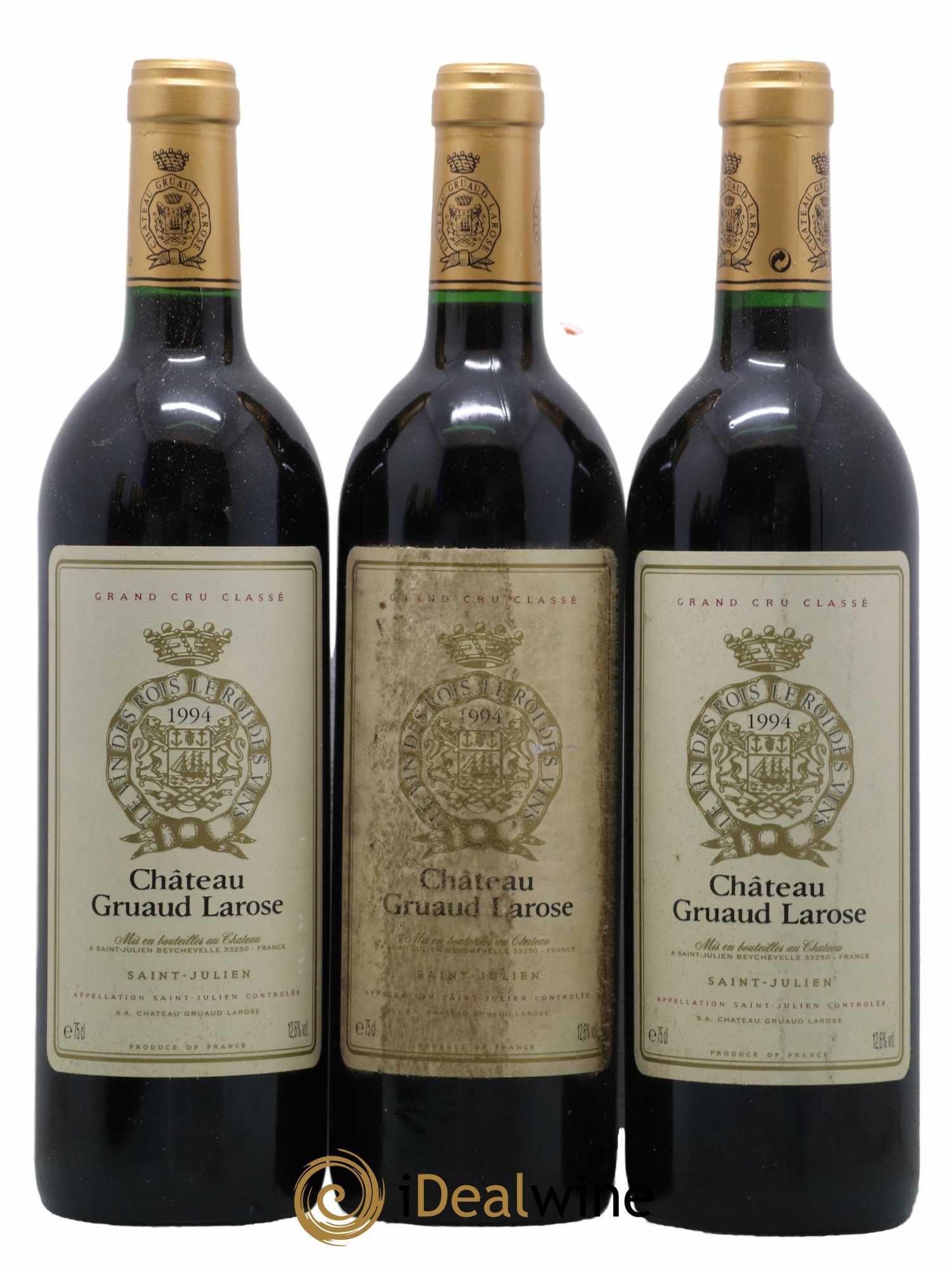 Château Gruaud Larose 2ème Grand Cru Classé 1994 - Lot de 12 bouteilles - 3