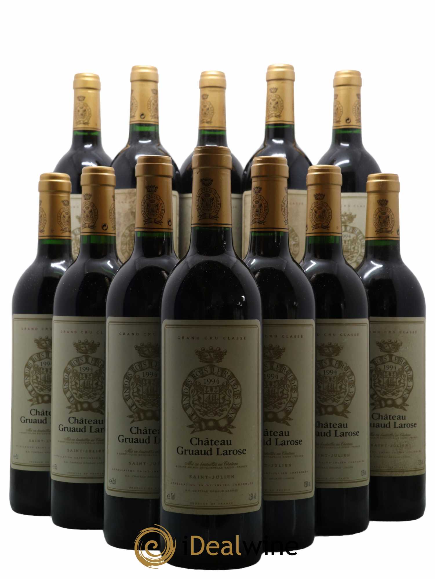 Château Gruaud Larose 2ème Grand Cru Classé 1994 - Lot de 12 bouteilles - 0