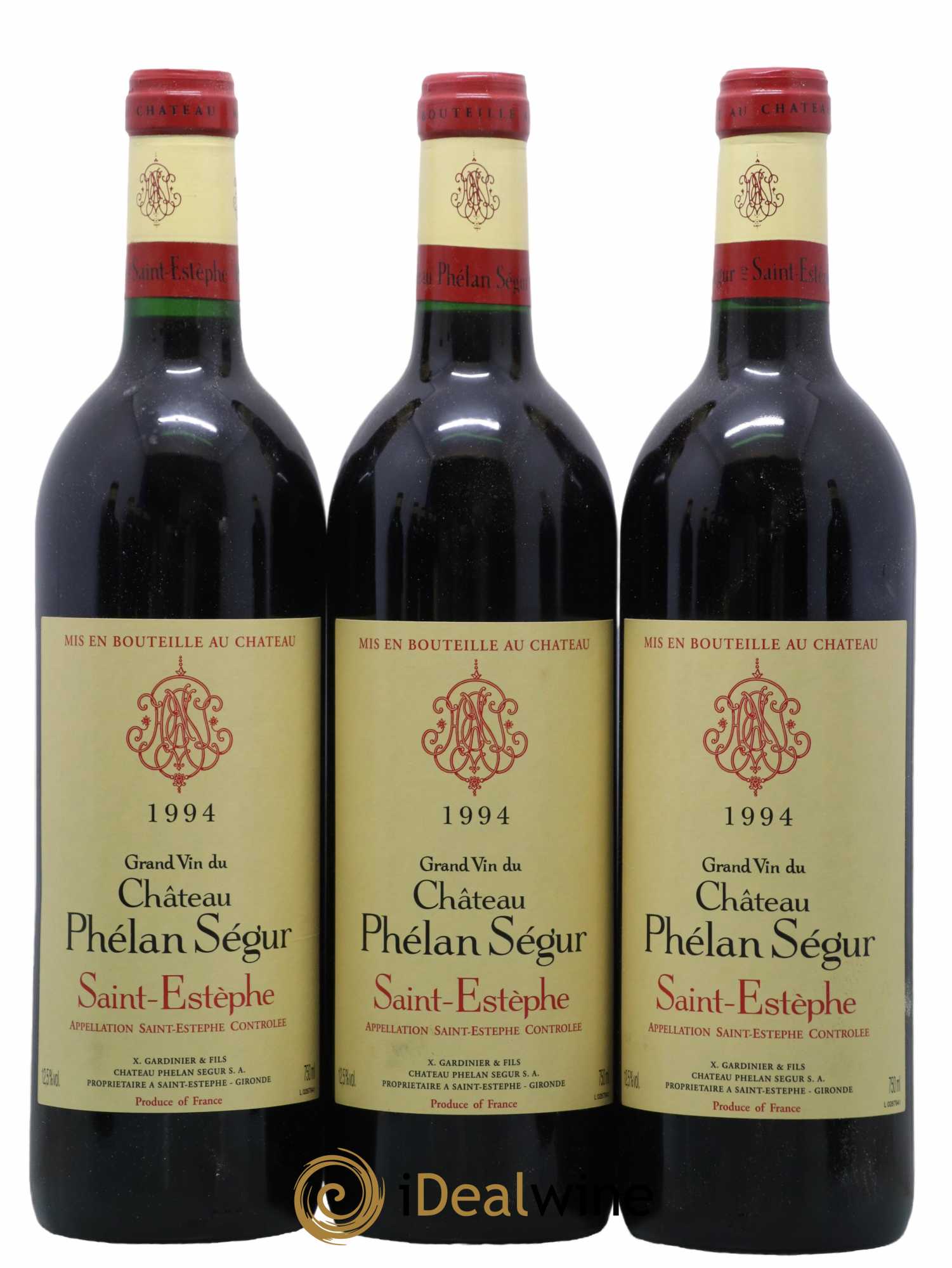Château Phélan Ségur 1994 - Lot de 12 bouteilles - 2